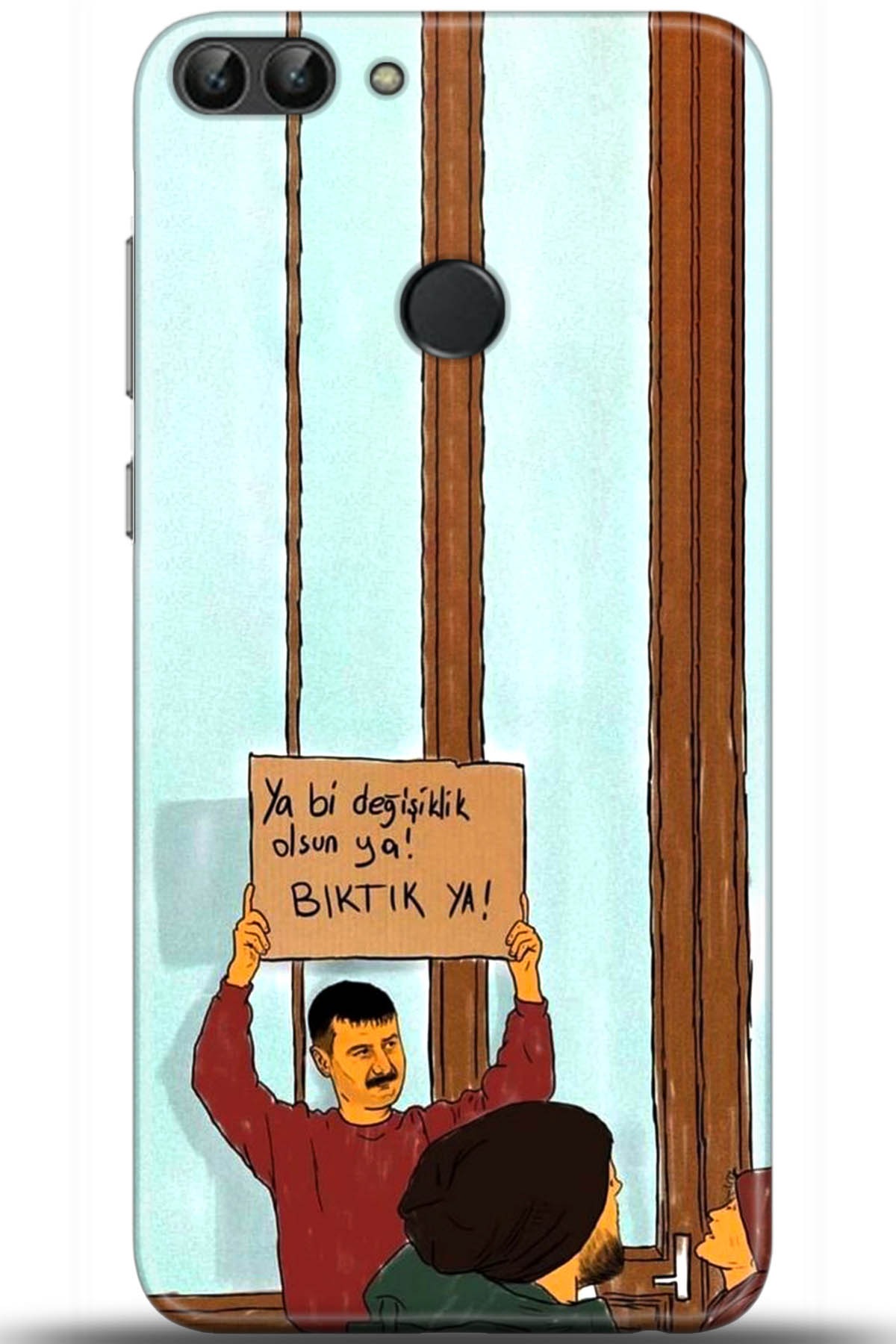 Huawei P Smart Uyumlu Kılıf HD Baskılı Kılıf - Followed Institution 5594