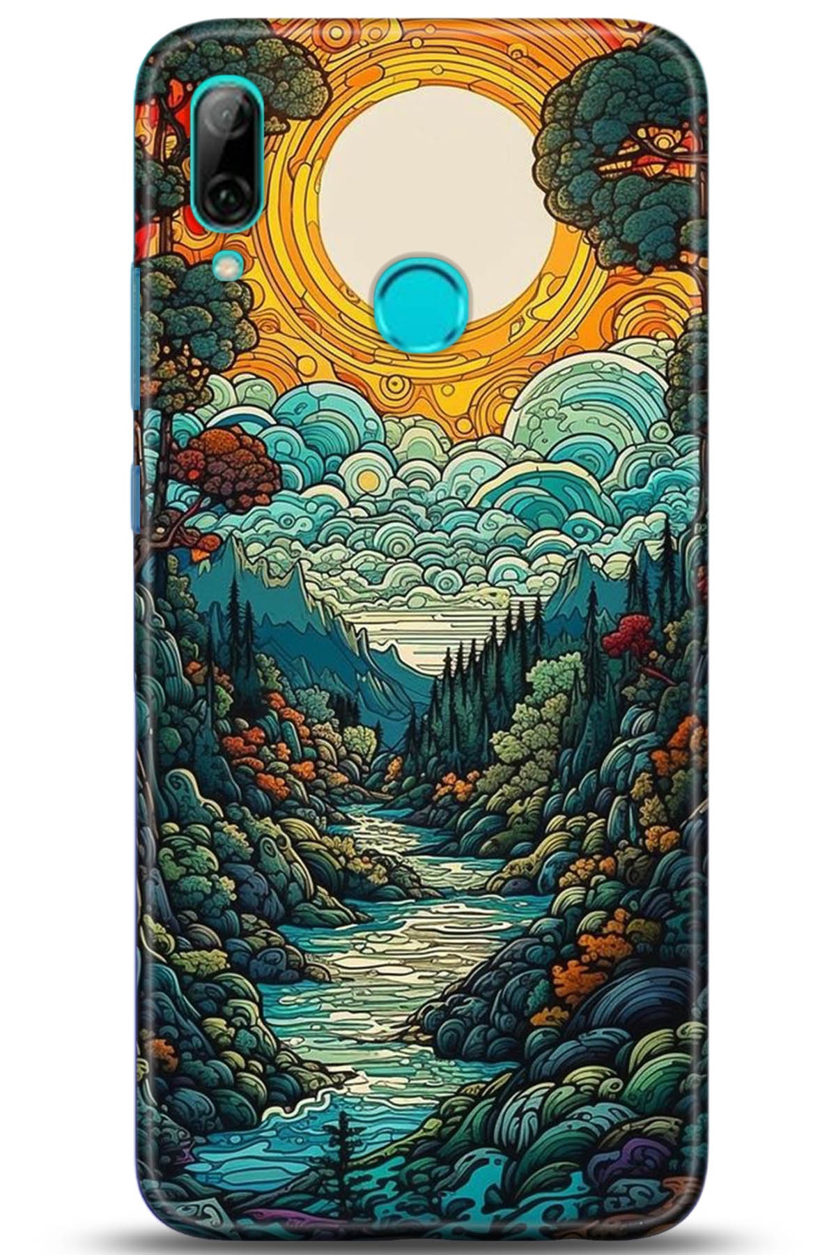 Huawei P Smart 2019 Uyumlu Kılıf HD Baskılı Kılıf - Followed Institution 5198