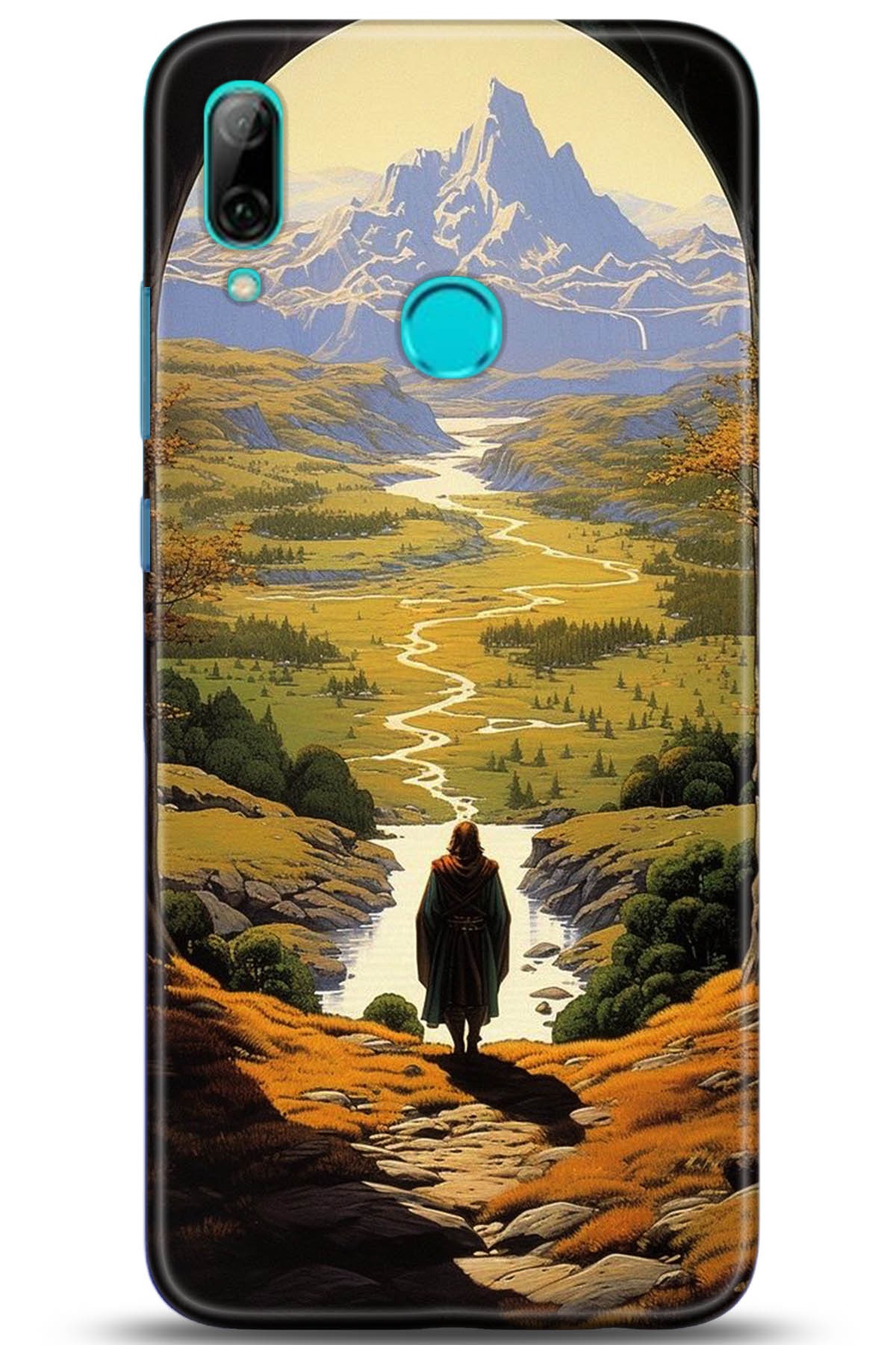 Huawei P Smart 2019 Uyumlu Kılıf HD Baskılı Kılıf - Followed Institution 5263