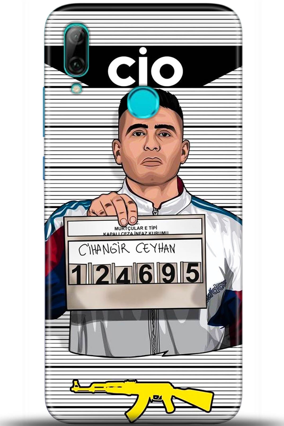 Huawei P Smart 2019 Uyumlu Kılıf HD Baskılı Kılıf - Followed Institution 5411