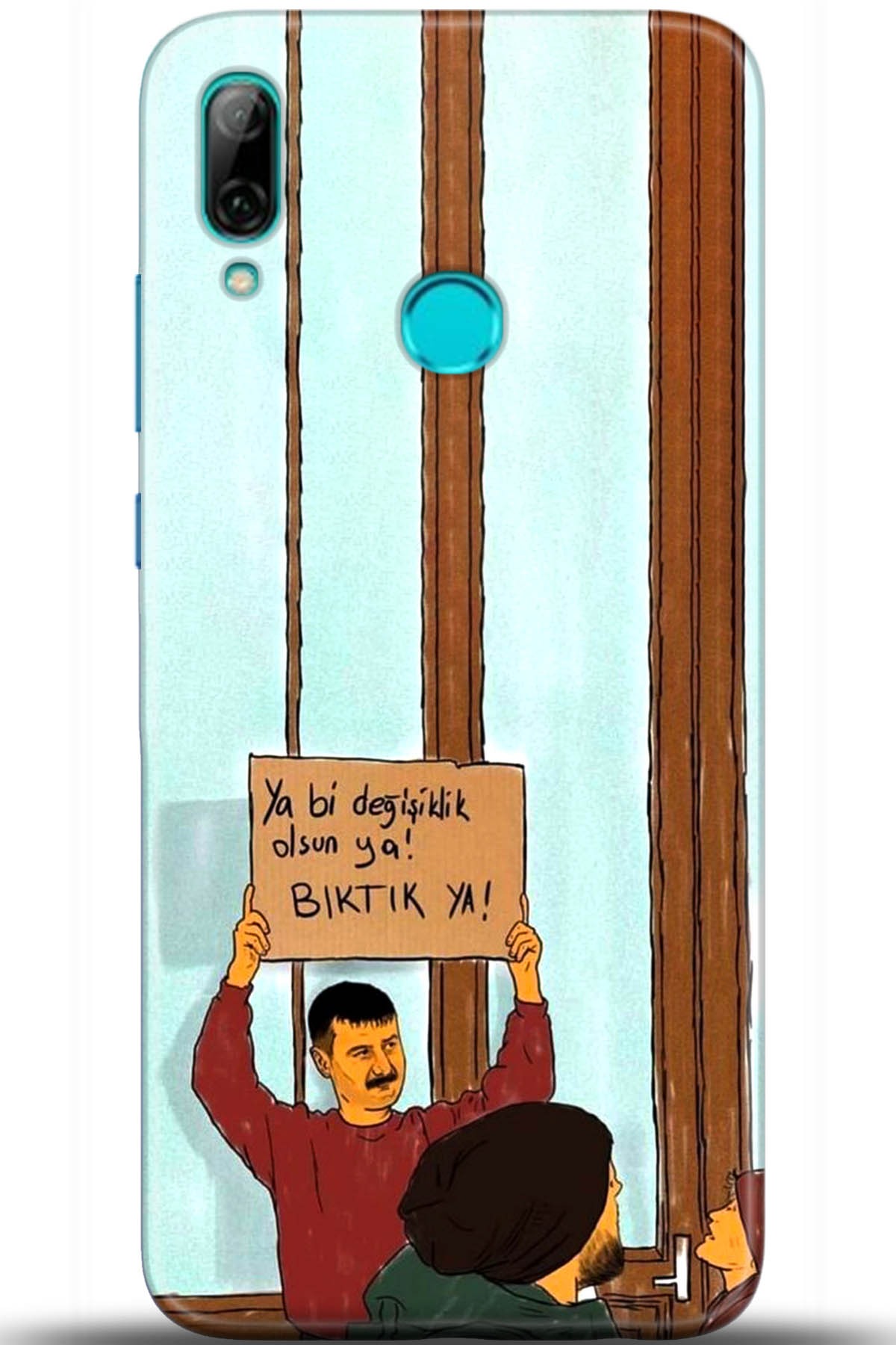 Huawei P Smart 2019 Uyumlu Kılıf HD Baskılı Kılıf - Followed Institution 5594