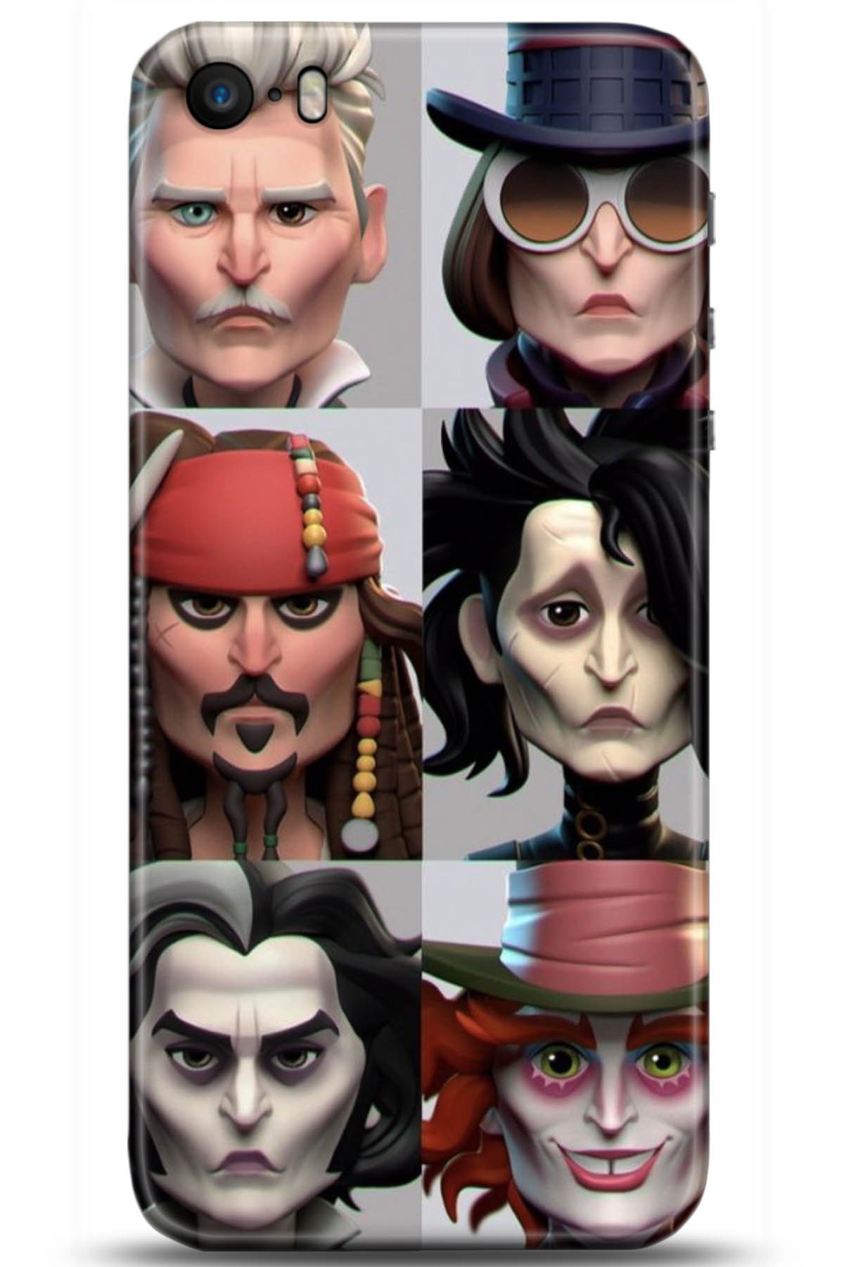 Apple iPhone 5S Uyumlu Kılıf HD Baskılı Kılıf - Followed Institution 5001