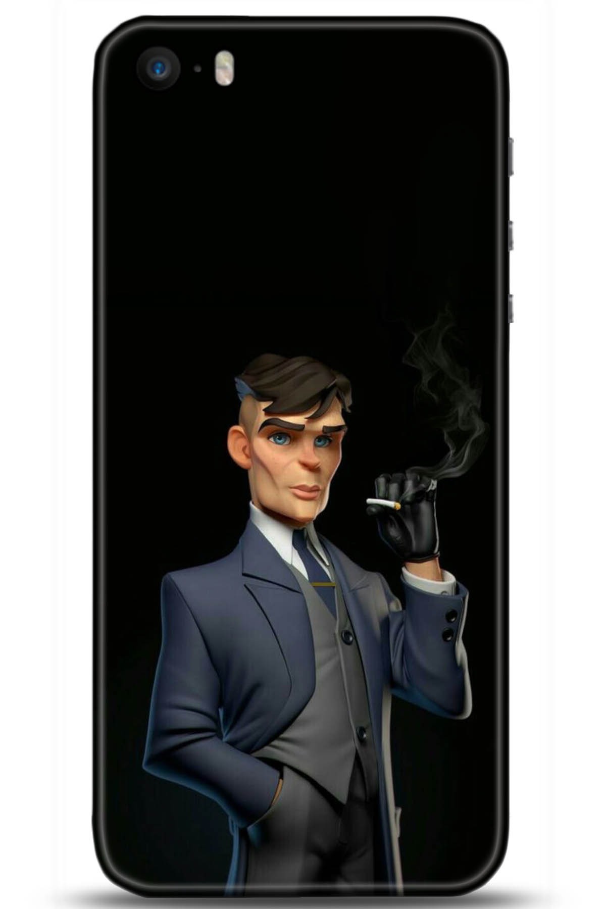 Apple iPhone 5S Uyumlu Kılıf HD Baskılı Kılıf - Followed Institution 5013