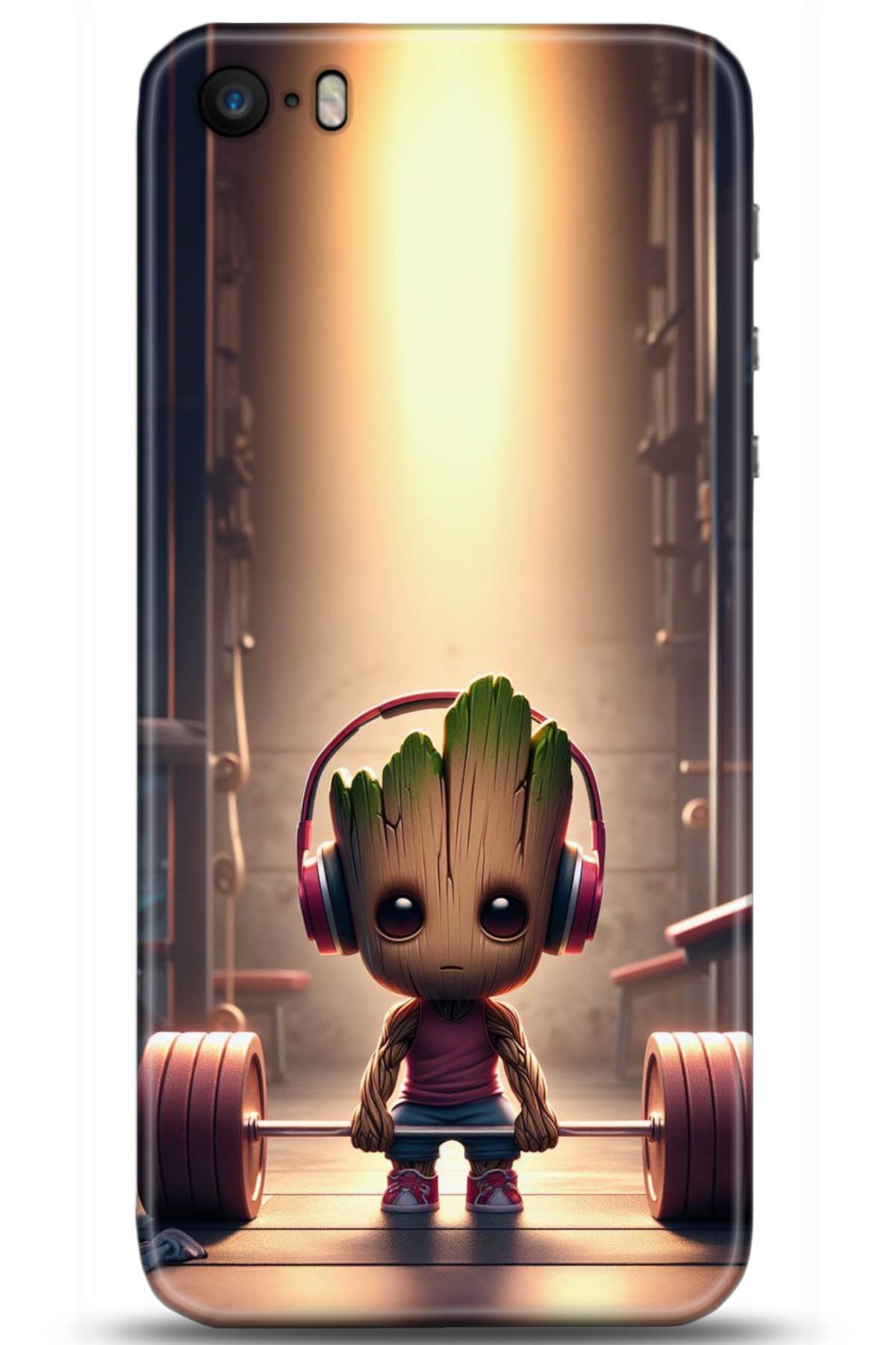 Apple iPhone 5S Uyumlu Kılıf HD Baskılı Kılıf - Followed Institution 5015