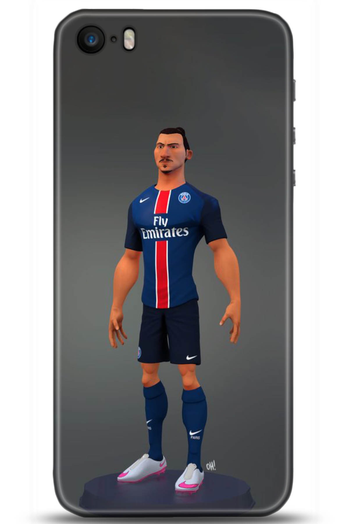 Apple iPhone 5S Uyumlu Kılıf HD Baskılı Kılıf - Followed Institution 5016