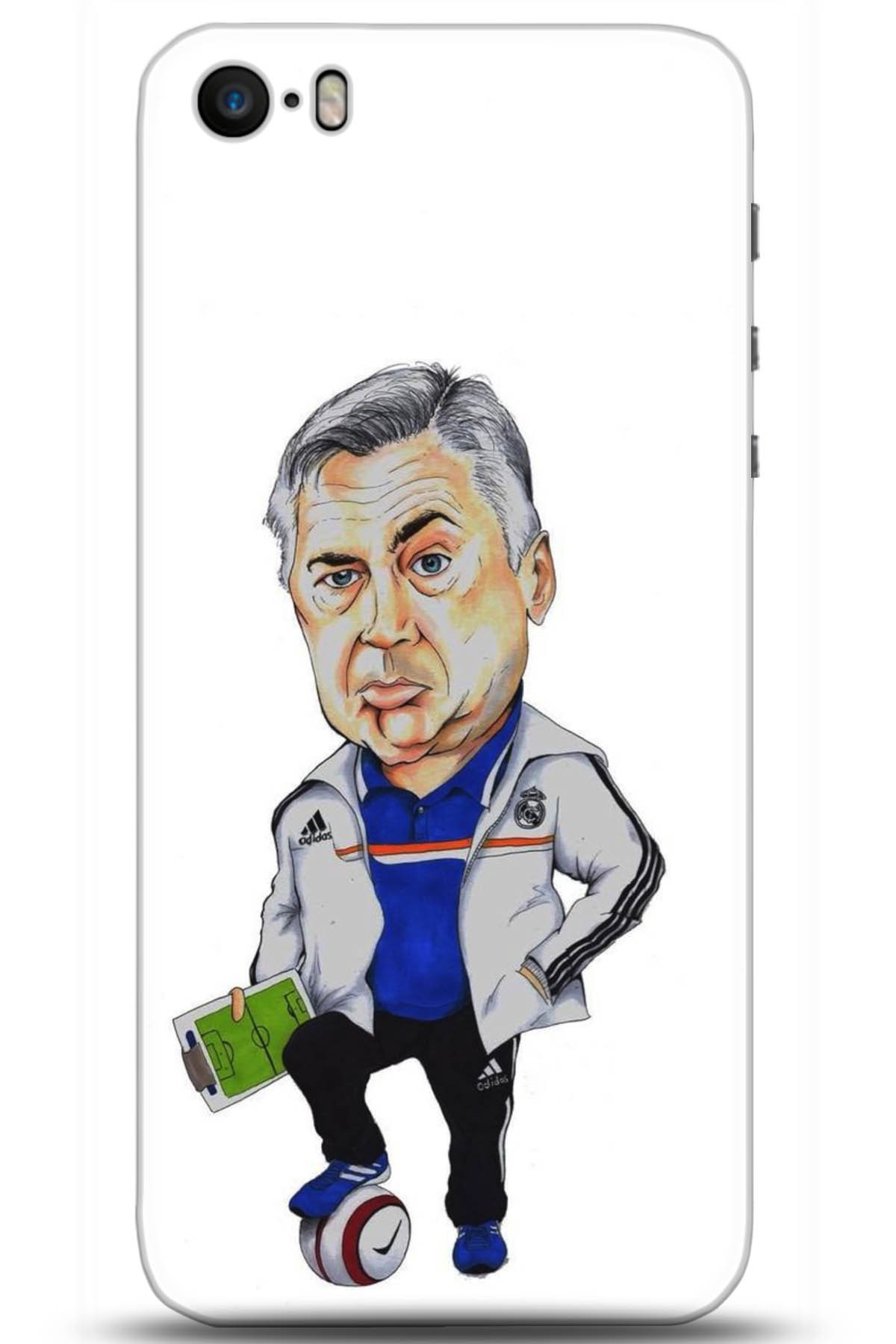 Apple iPhone 5S Uyumlu Kılıf HD Baskılı Kılıf - Followed Institution 5022