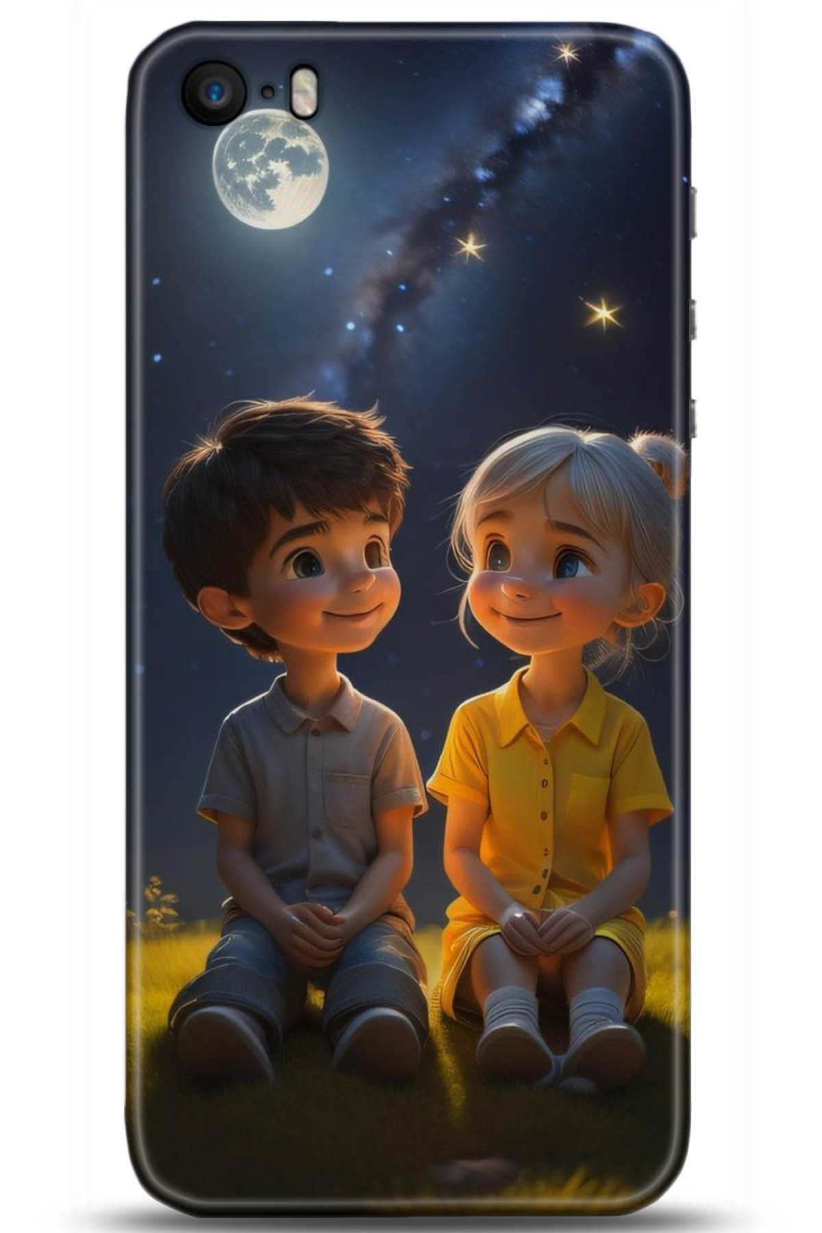 Apple iPhone 5S Uyumlu Kılıf HD Baskılı Kılıf - Followed Institution 5045