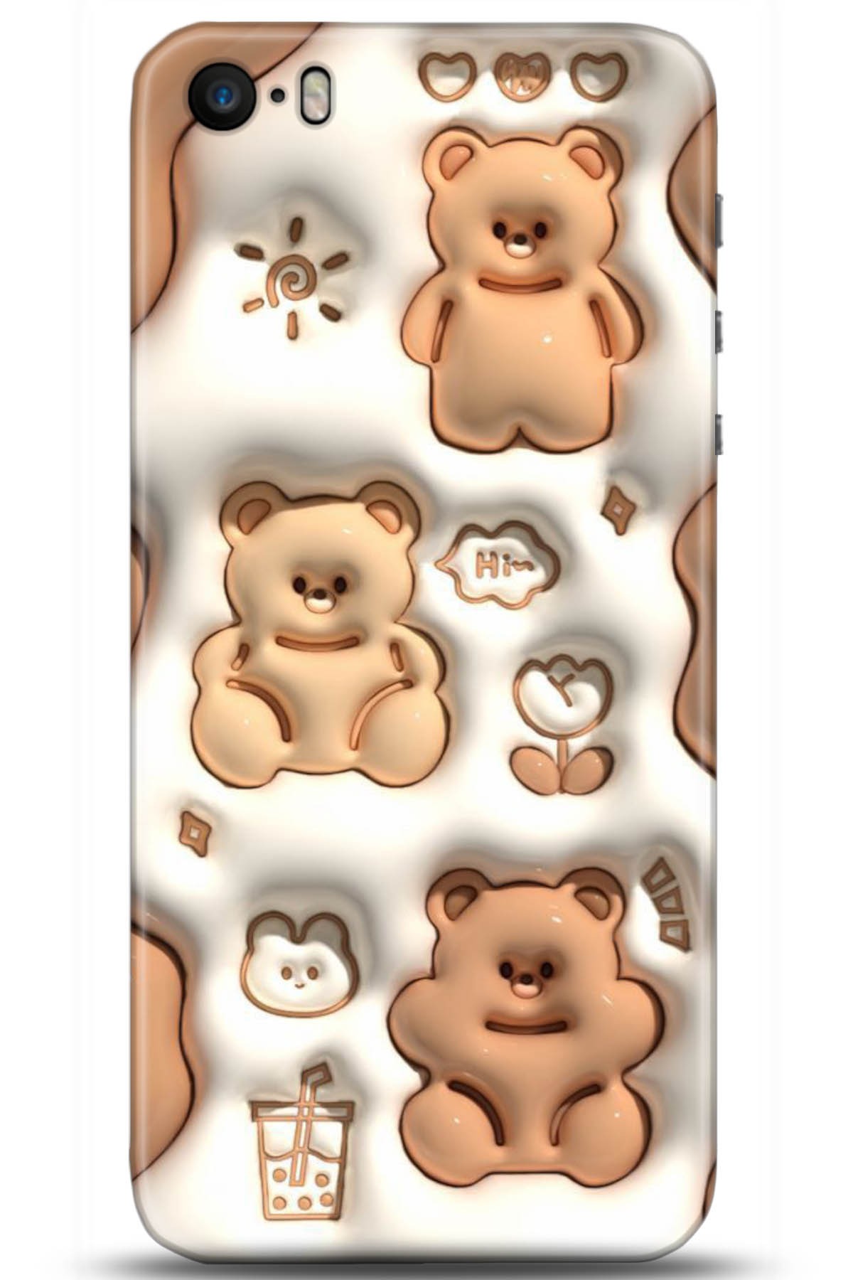 Apple iPhone 5S Uyumlu Kılıf HD Baskılı Kılıf - Followed Institution 5047