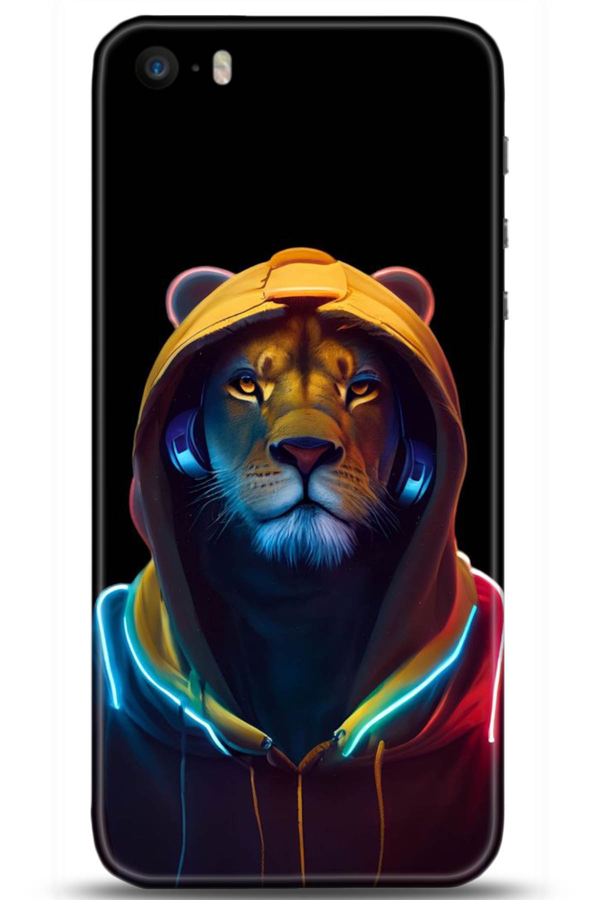 Apple iPhone 5S Uyumlu Kılıf HD Baskılı Kılıf - Followed Institution 5057