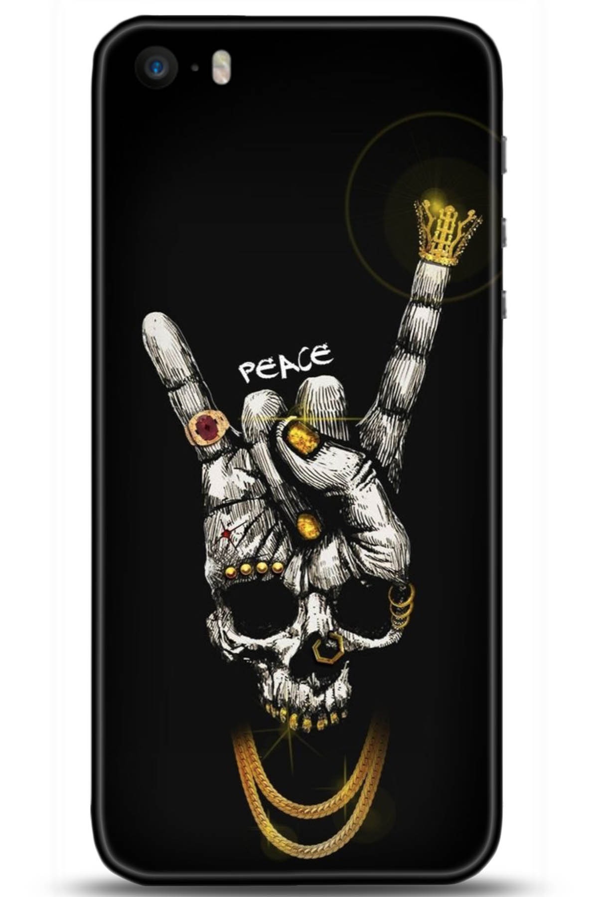 Apple iPhone 5S Uyumlu Kılıf HD Baskılı Kılıf - Followed Institution 5148