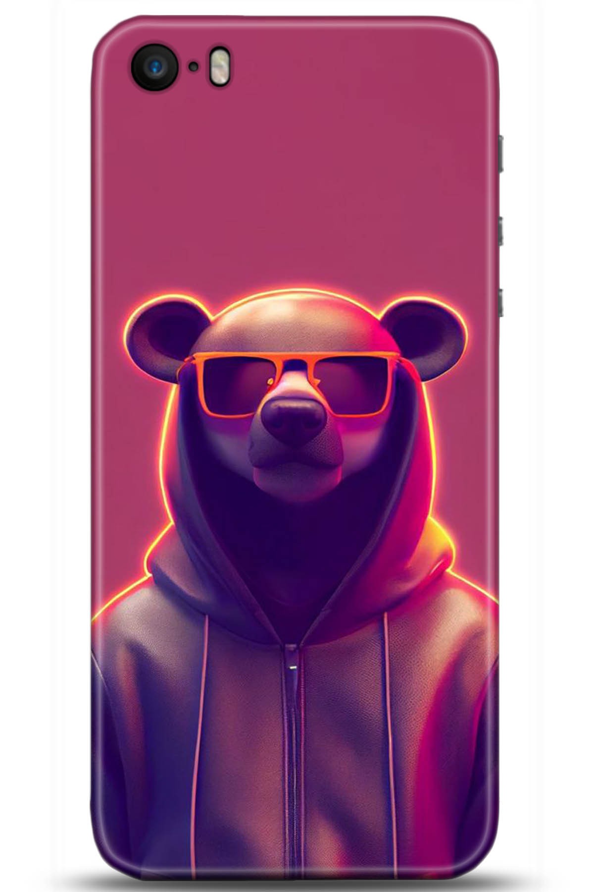 Apple iPhone 5S Uyumlu Kılıf HD Baskılı Kılıf - Followed Institution 5212