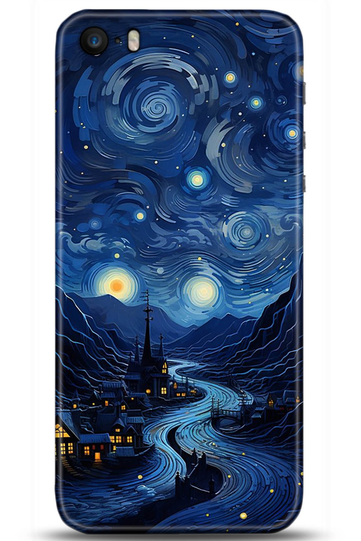 Apple iPhone 5S Uyumlu Kılıf HD Baskılı Kılıf - Followed Institution 5276