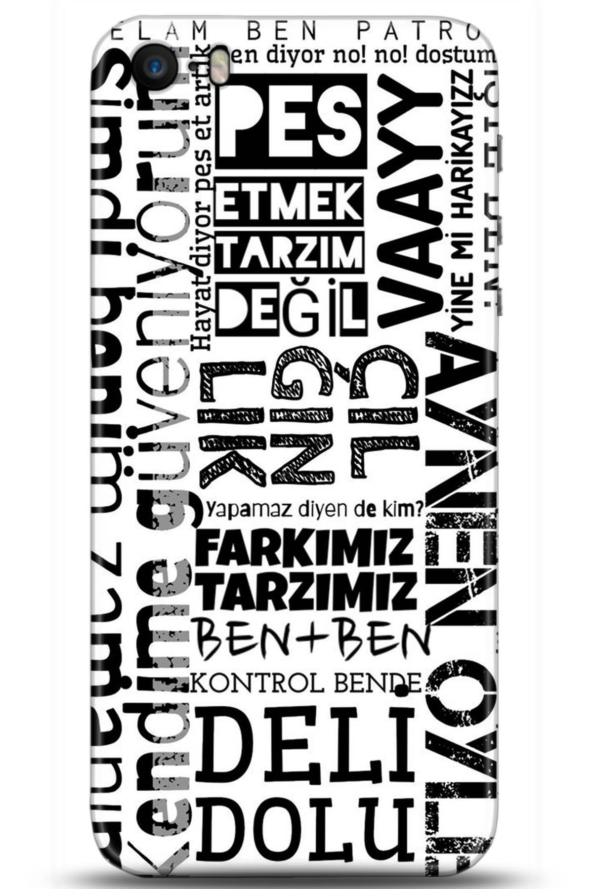 Apple iPhone 5S Uyumlu Kılıf HD Baskılı Kılıf - Followed Institution 5281