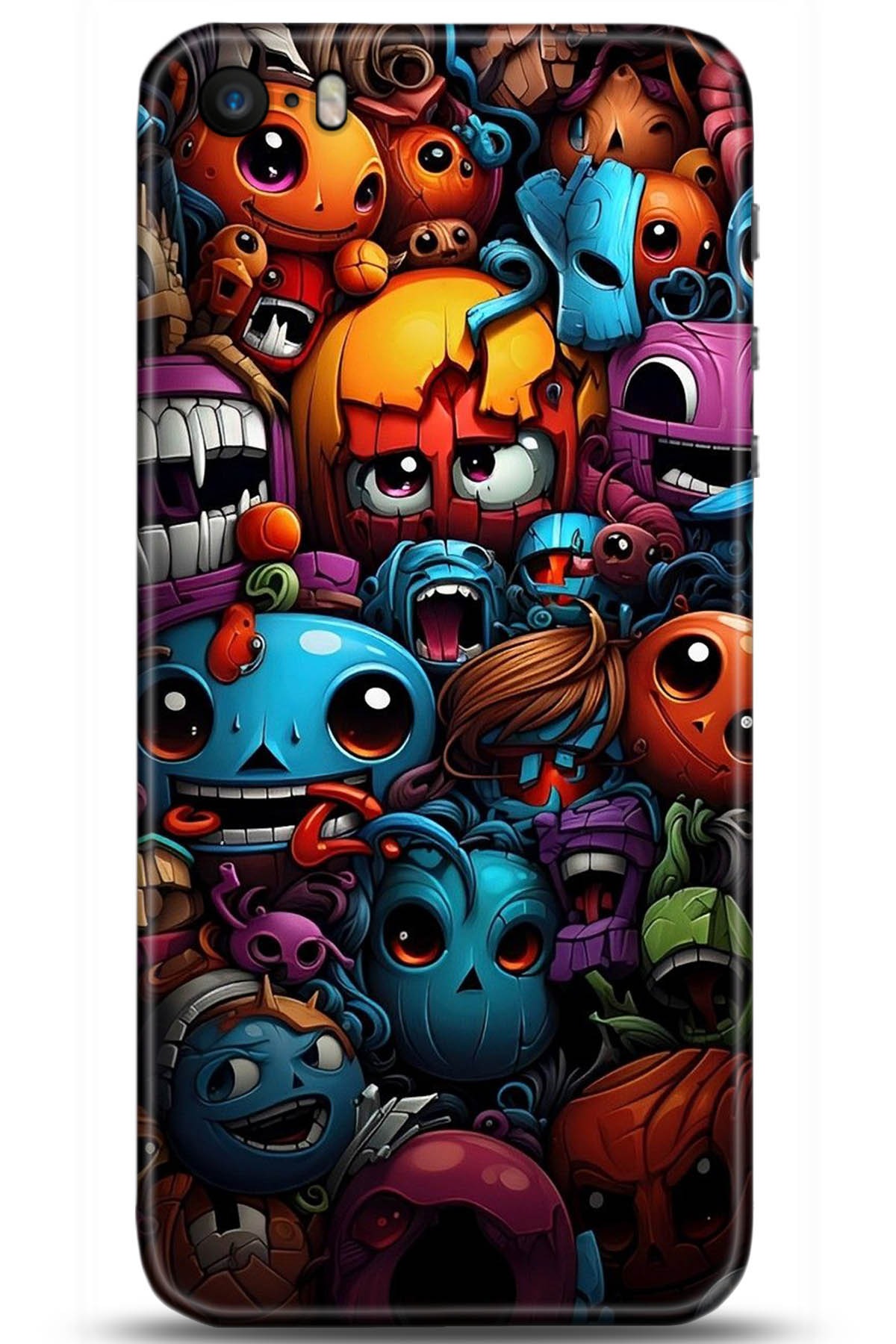 Apple iPhone 5S Uyumlu Kılıf HD Baskılı Kılıf - Followed Institution 5300