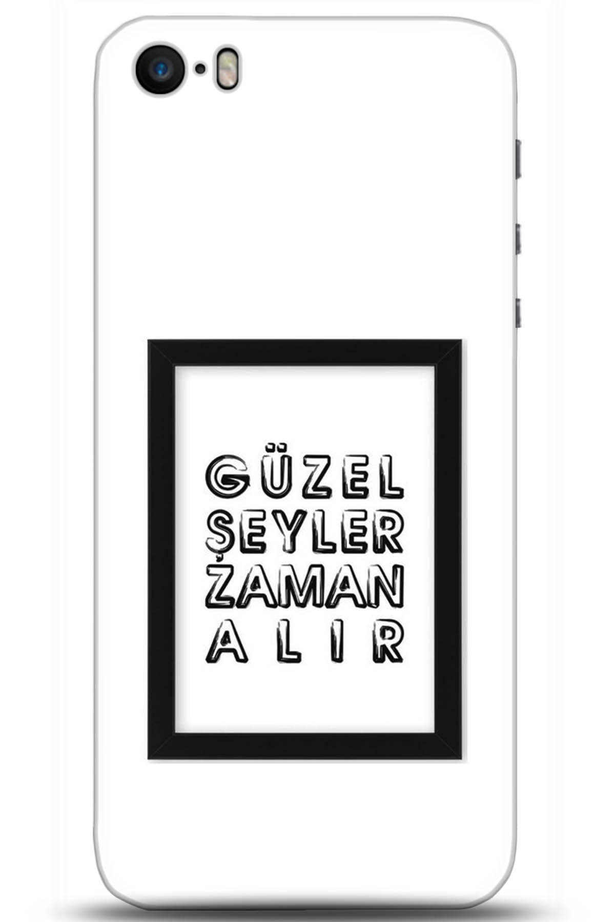 Apple iPhone 5S Uyumlu Kılıf HD Baskılı Kılıf - Followed Institution 5307