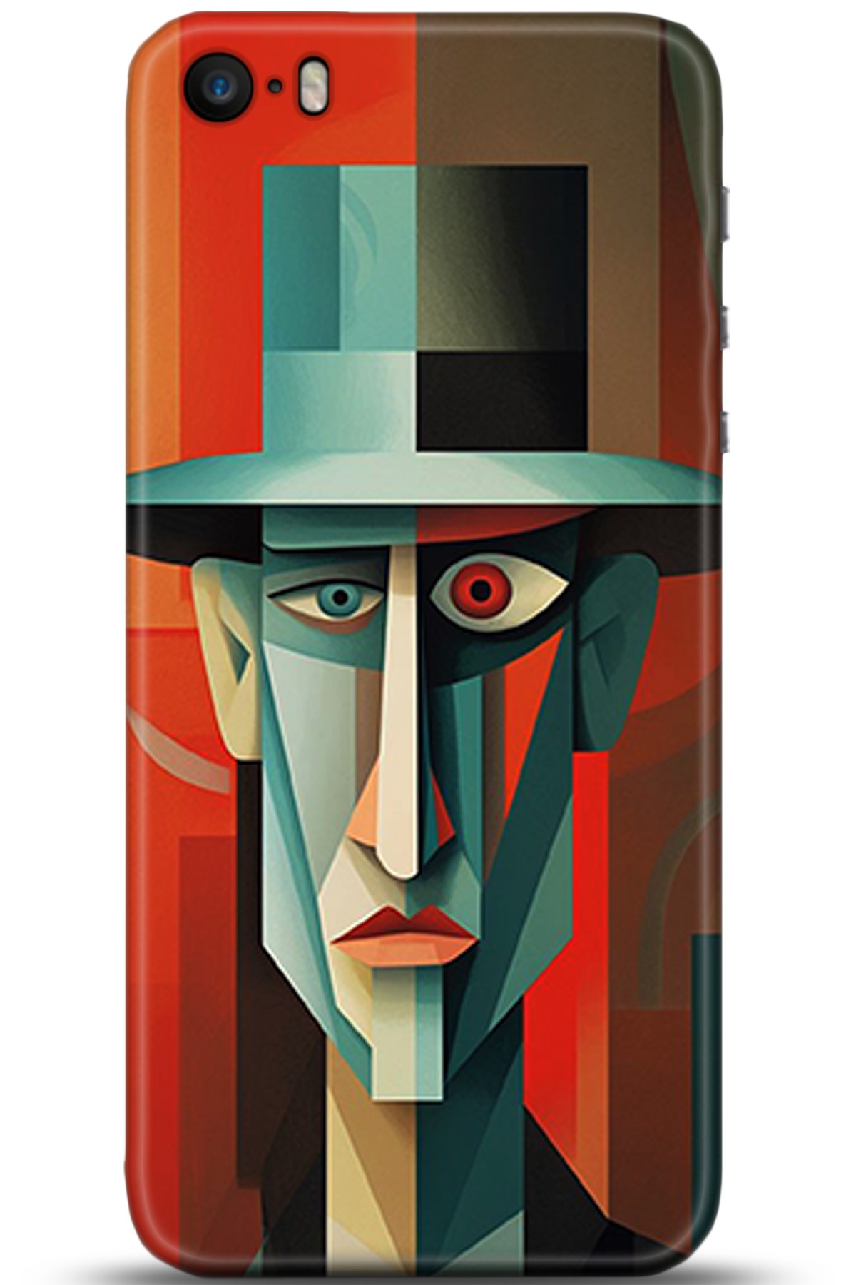 Apple iPhone 5S Uyumlu Kılıf HD Baskılı Kılıf - Followed Institution 5325