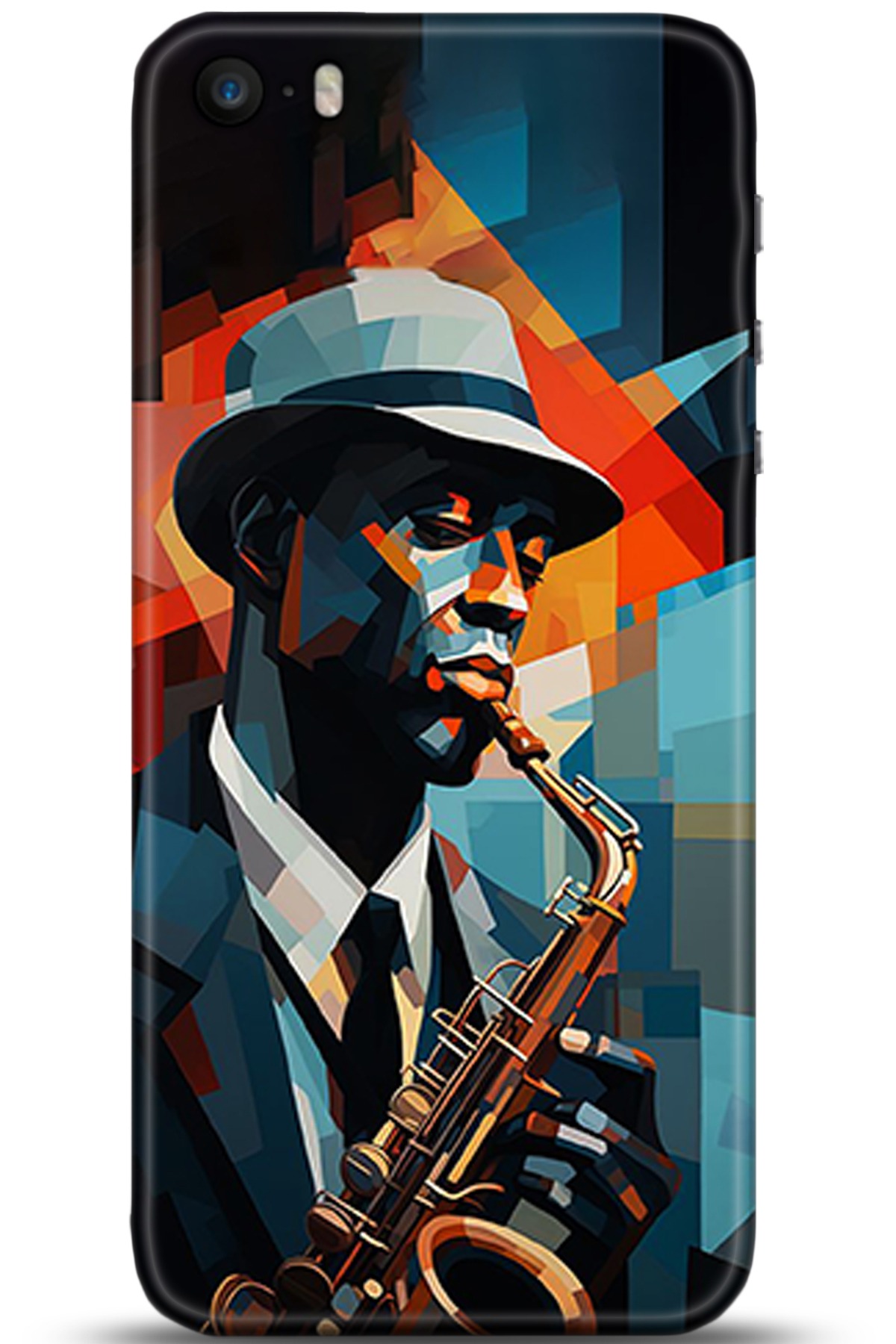 Apple iPhone 5S Uyumlu Kılıf HD Baskılı Kılıf - Followed Institution 5326