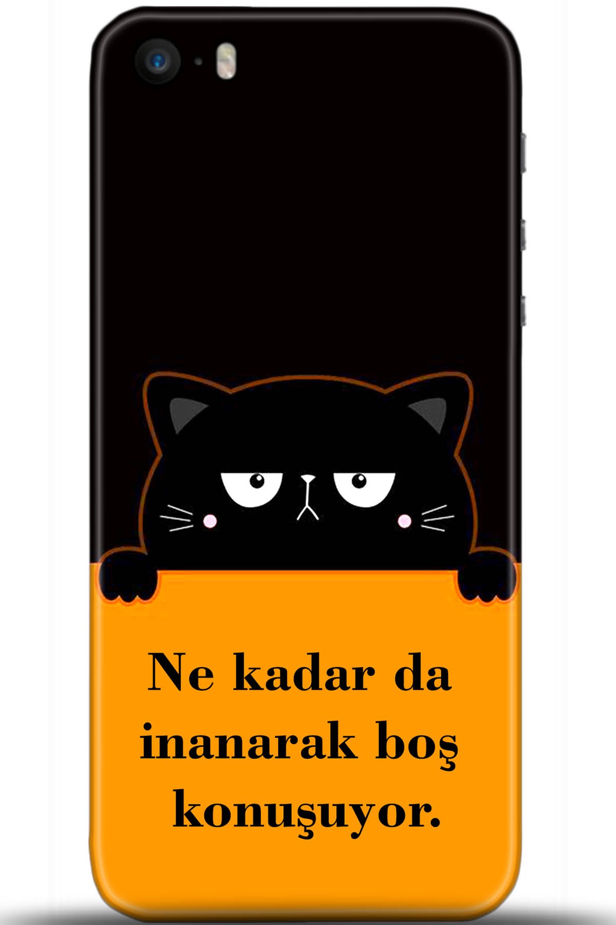 Apple iPhone 5S Uyumlu Kılıf HD Baskılı Kılıf - Followed Institution 5468