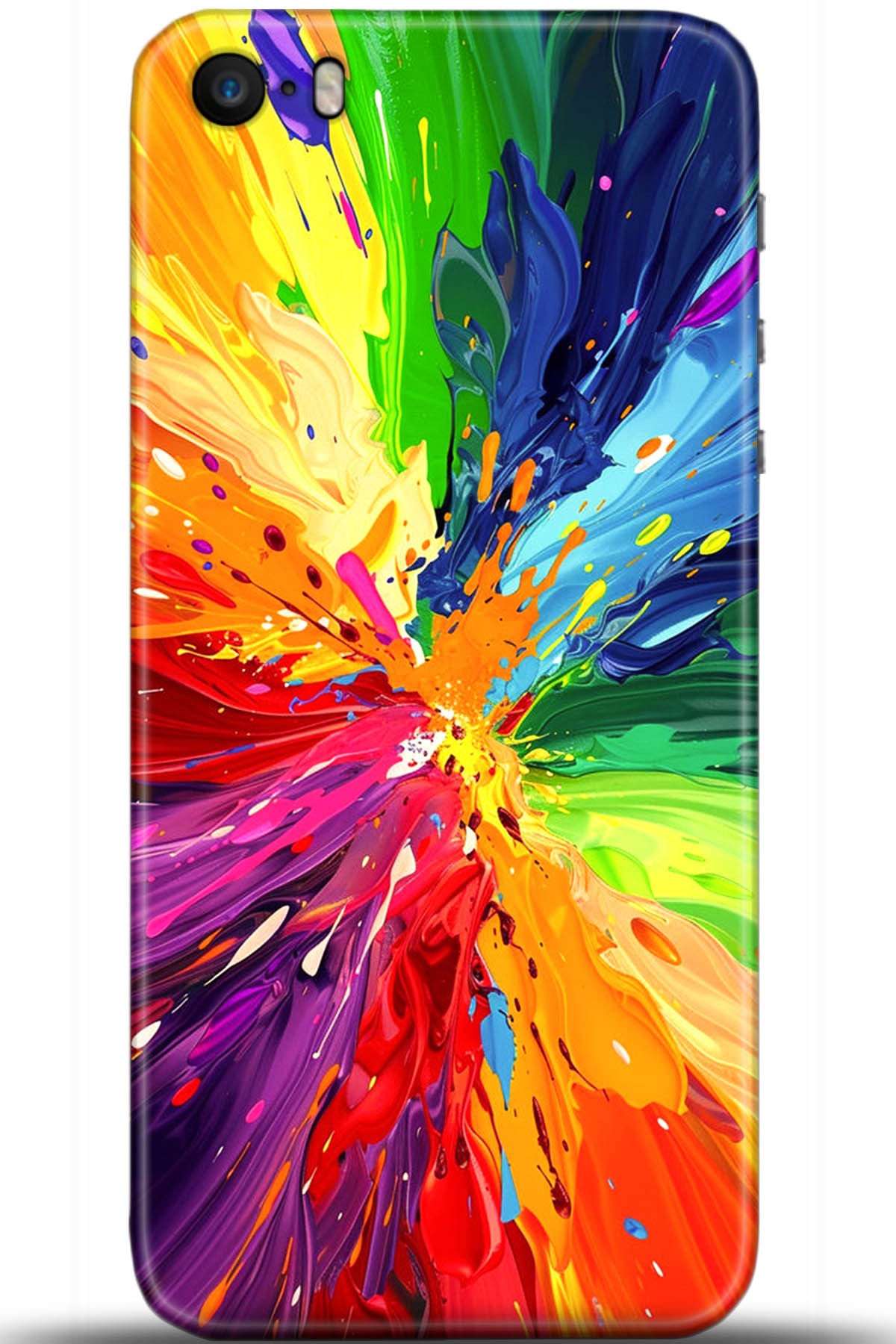 Apple iPhone 5S Uyumlu Kılıf HD Baskılı Kılıf - Followed Institution 5513