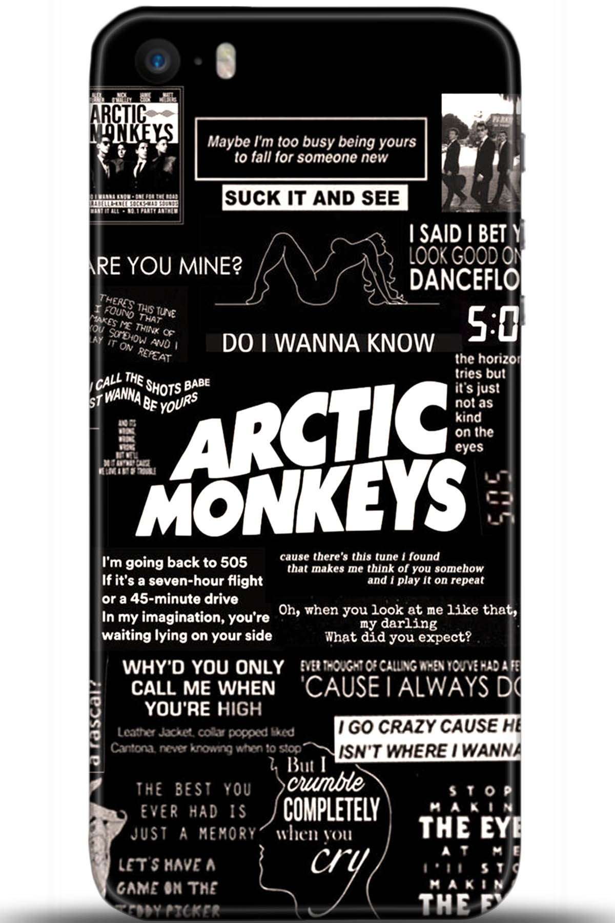 Apple iPhone 5S Uyumlu Kılıf HD Baskılı Kılıf - Followed Institution 5538