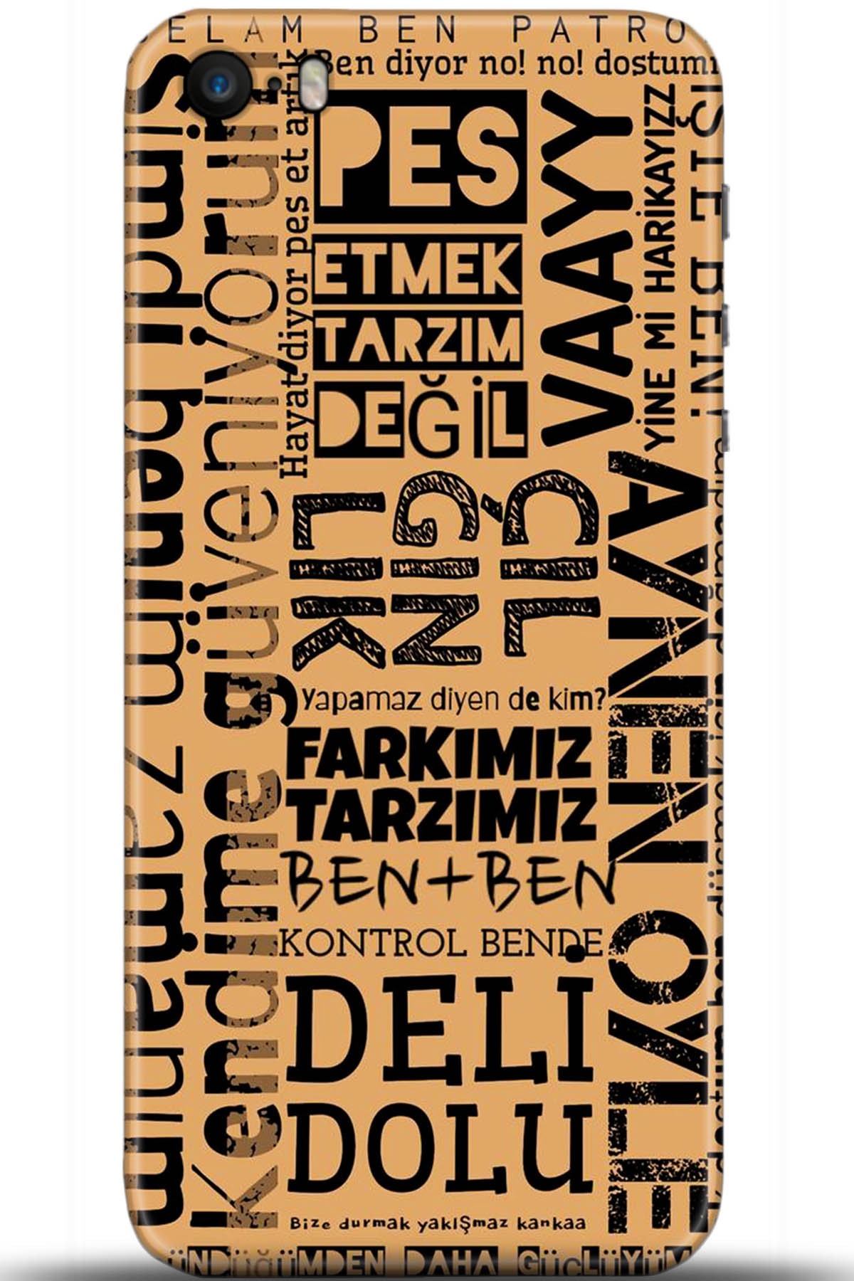 Apple iPhone 5S Uyumlu Kılıf HD Baskılı Kılıf - Followed Institution 5588