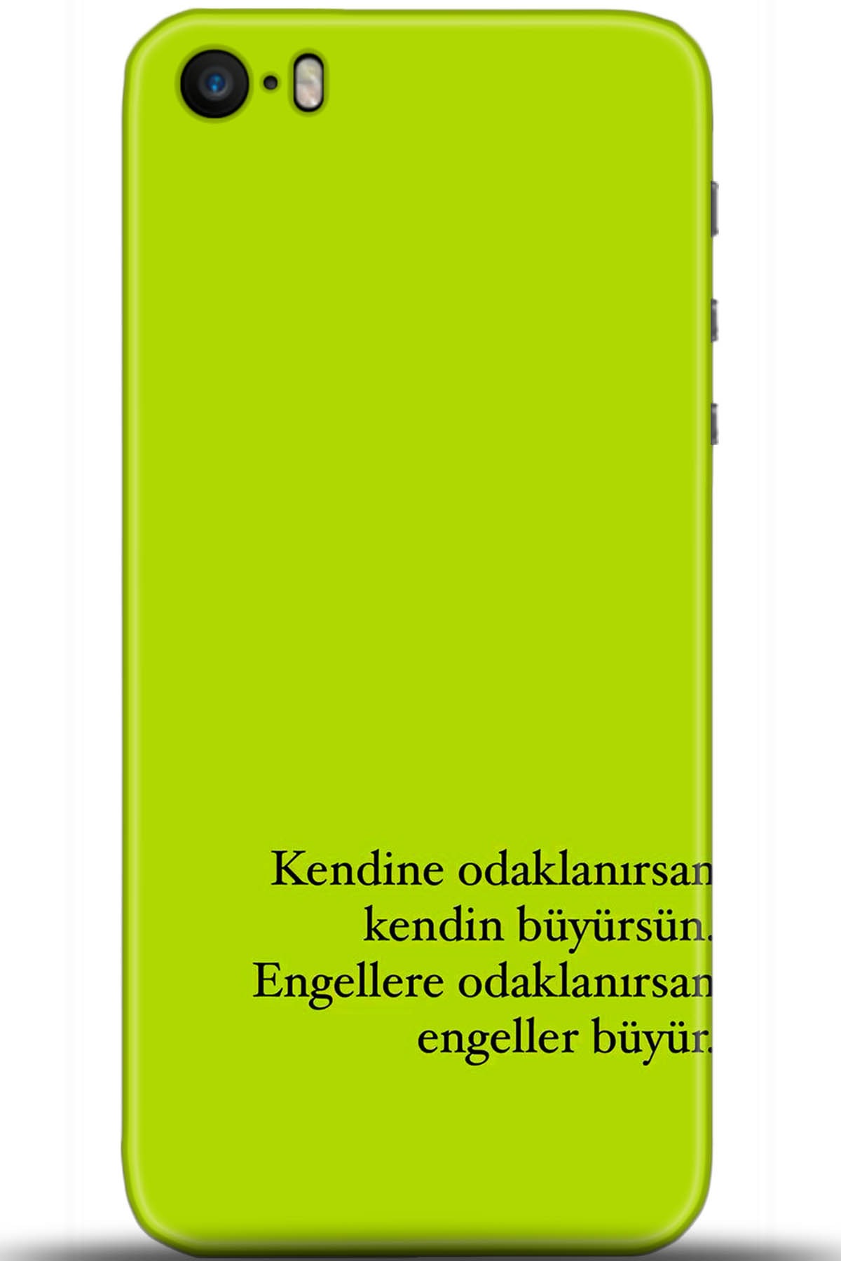 Apple iPhone 5S Uyumlu Kılıf HD Baskılı Kılıf - Followed Institution 5593