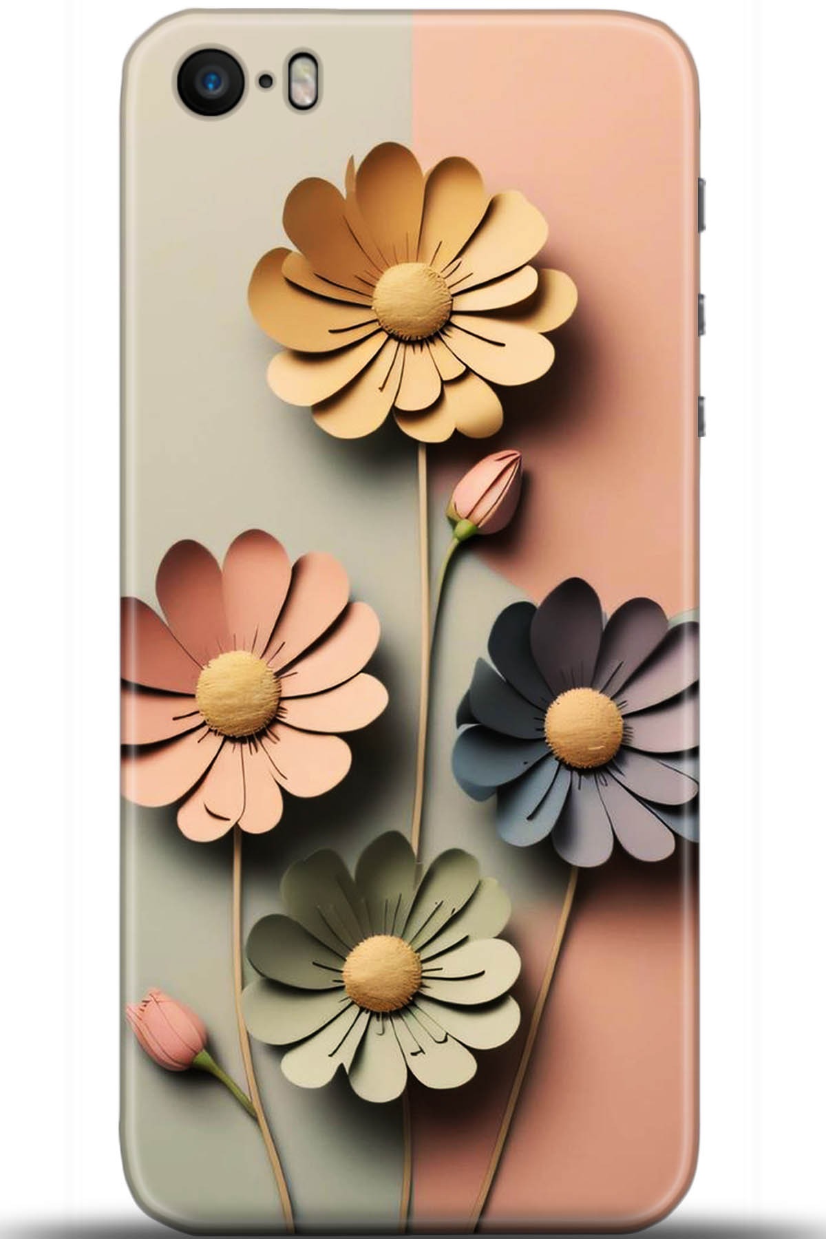 Apple iPhone 5S Uyumlu Kılıf HD Baskılı Kılıf - Followed Institution 5627