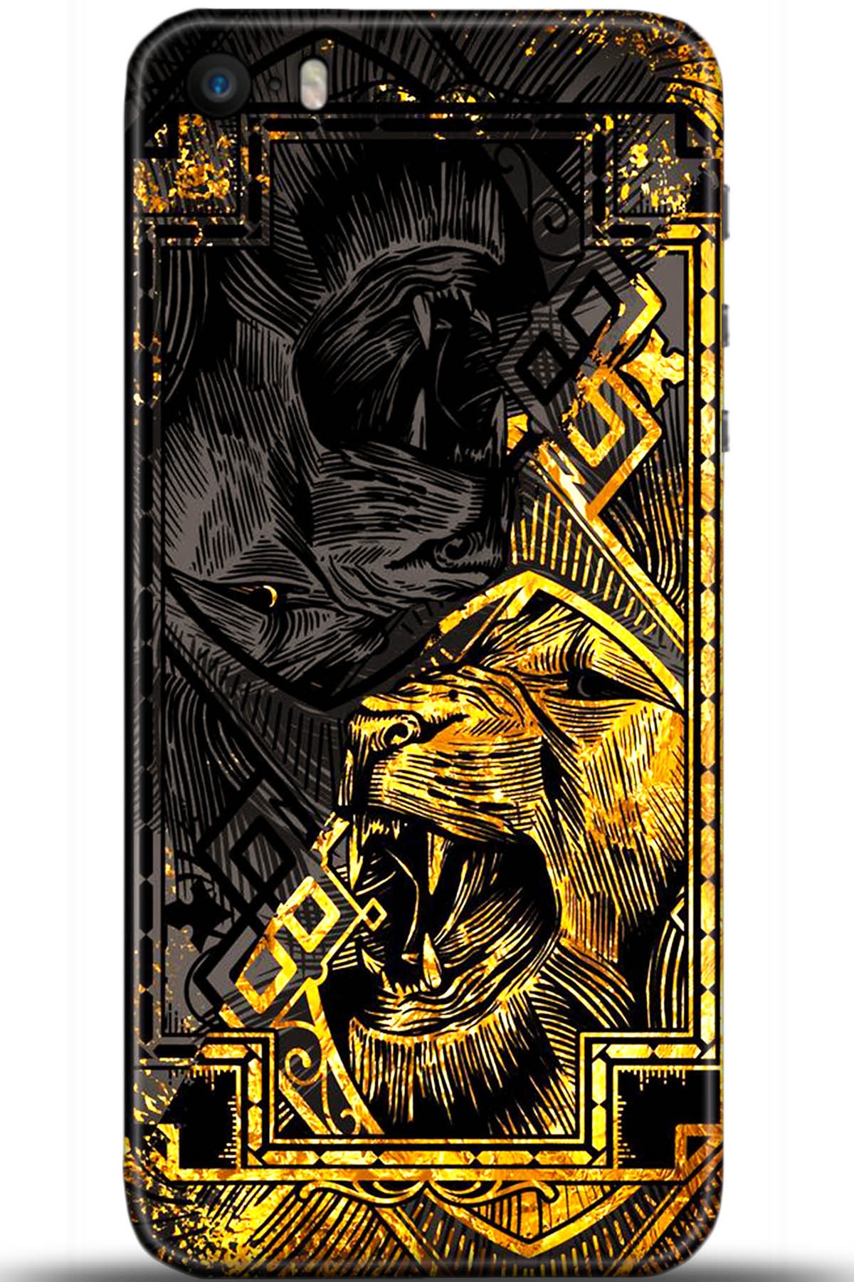 Apple iPhone 5S Uyumlu Kılıf HD Baskılı Kılıf - Followed Institution 5629