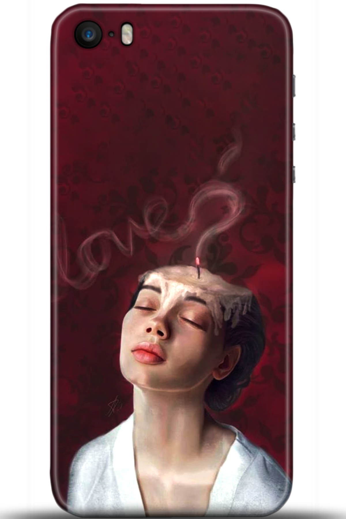 Apple iPhone 5S Uyumlu Kılıf HD Baskılı Kılıf - Followed Institution 5680