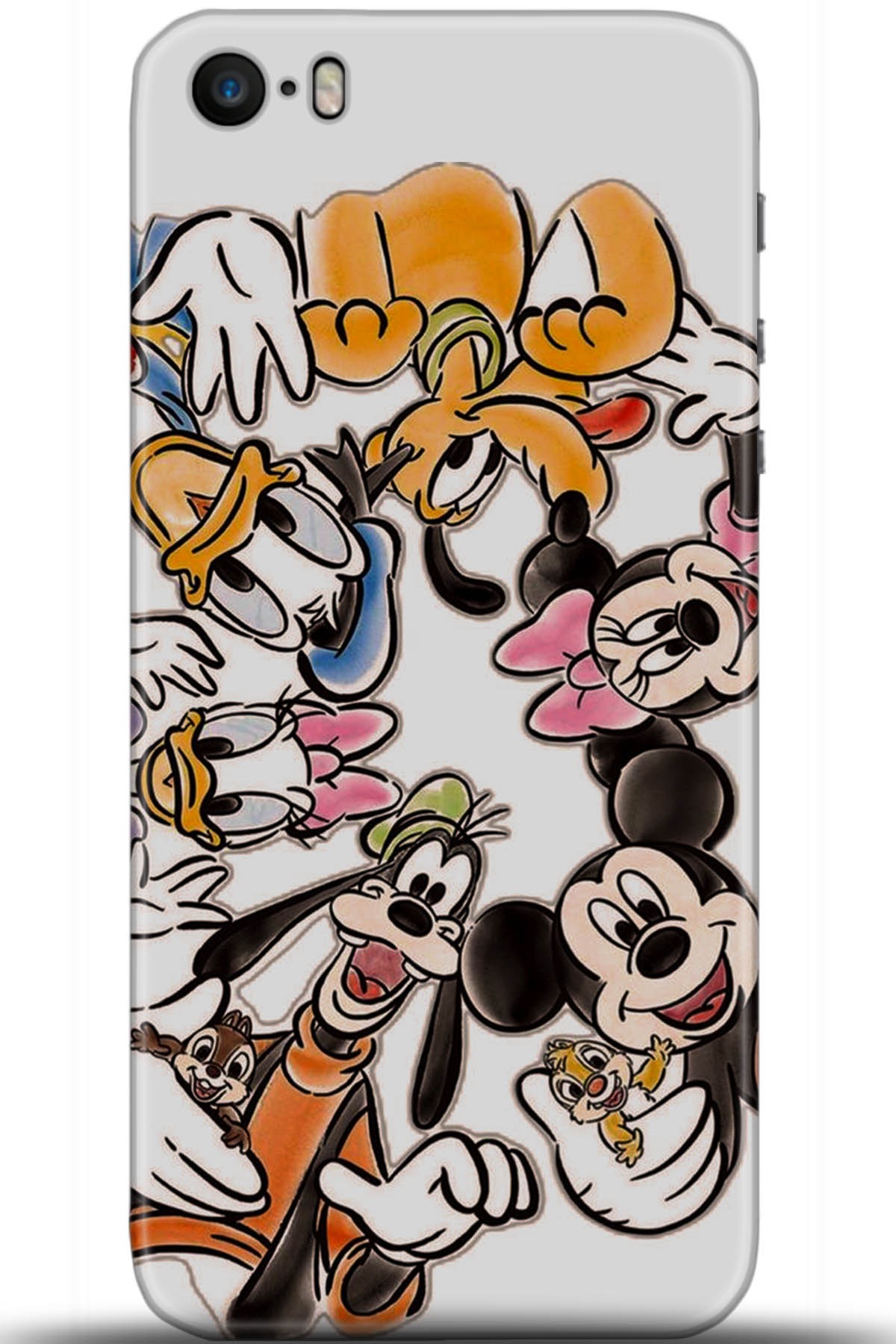 Apple iPhone 5S Uyumlu Kılıf HD Baskılı Kılıf - Followed Institution 5683