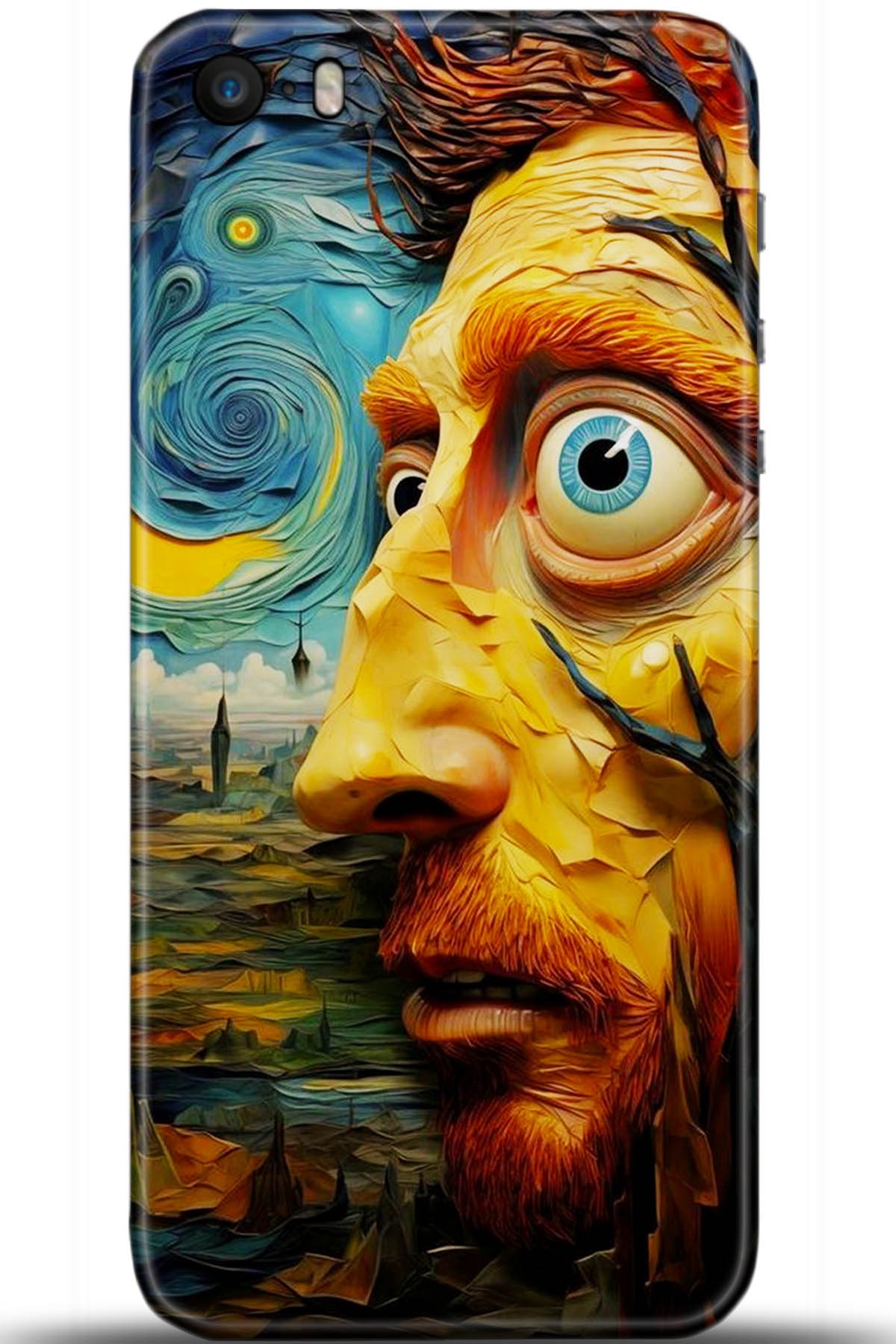 Apple iPhone 5S Uyumlu Kılıf HD Baskılı Kılıf - Followed Institution 5714