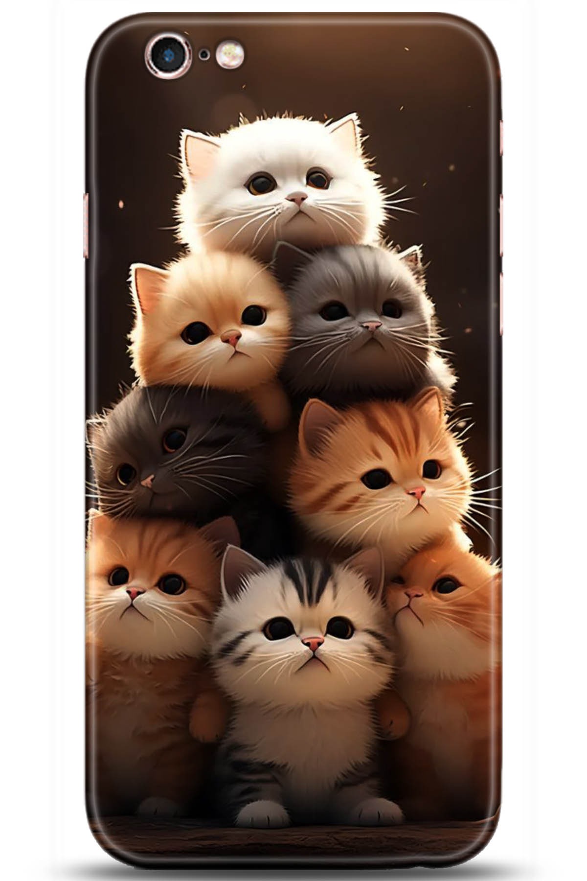 Apple iPhone 6S Plus Uyumlu Kılıf HD Baskılı Kılıf - Followed Institution 5113