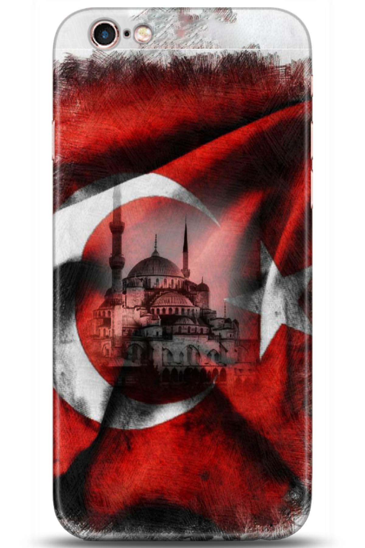 Apple iPhone 6S Plus Uyumlu Kılıf HD Baskılı Kılıf - Followed Institution 5178