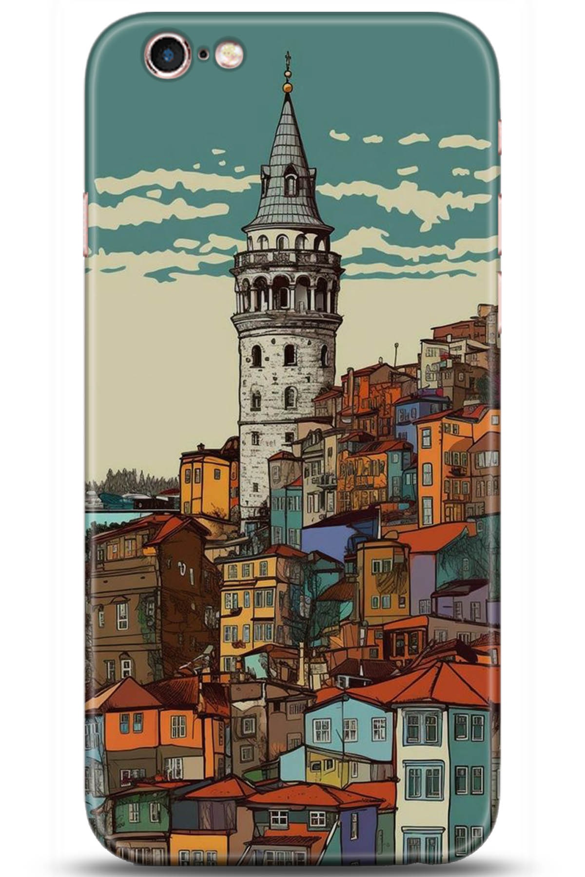 Apple iPhone 6S Plus Uyumlu Kılıf HD Baskılı Kılıf - Followed Institution 5199