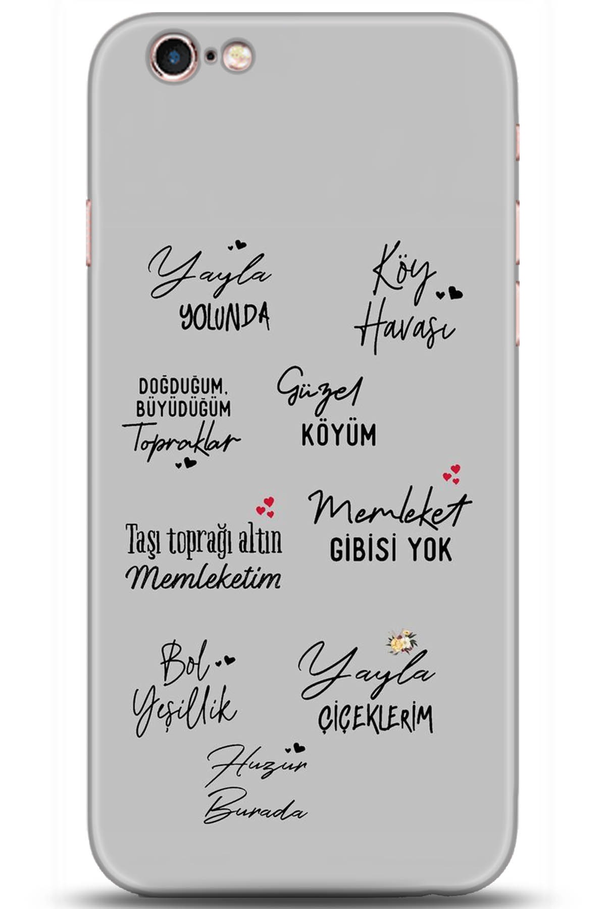 Apple iPhone 6S Plus Uyumlu Kılıf HD Baskılı Kılıf - Followed Institution 5210