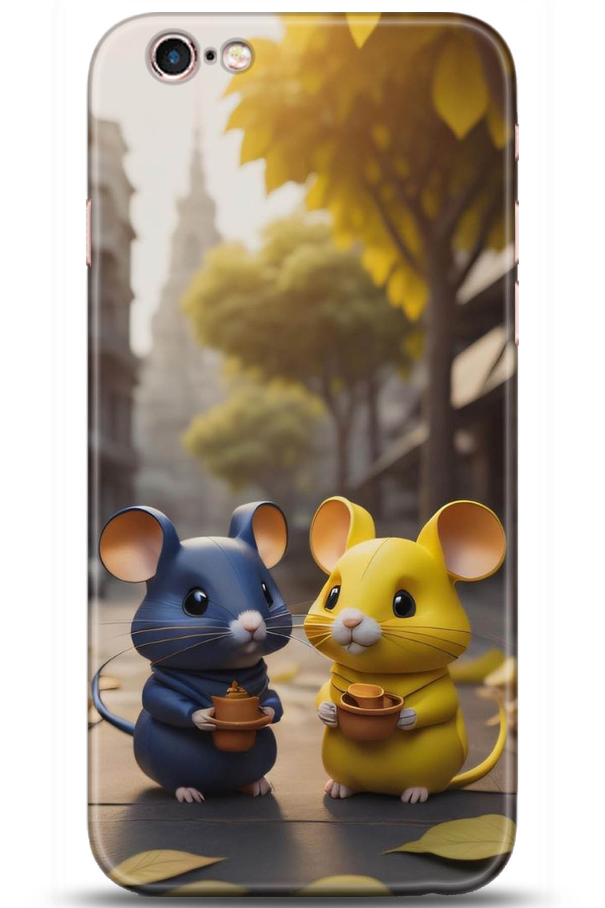 Apple iPhone 6S Plus Uyumlu Kılıf HD Baskılı Kılıf - Followed Institution 5306