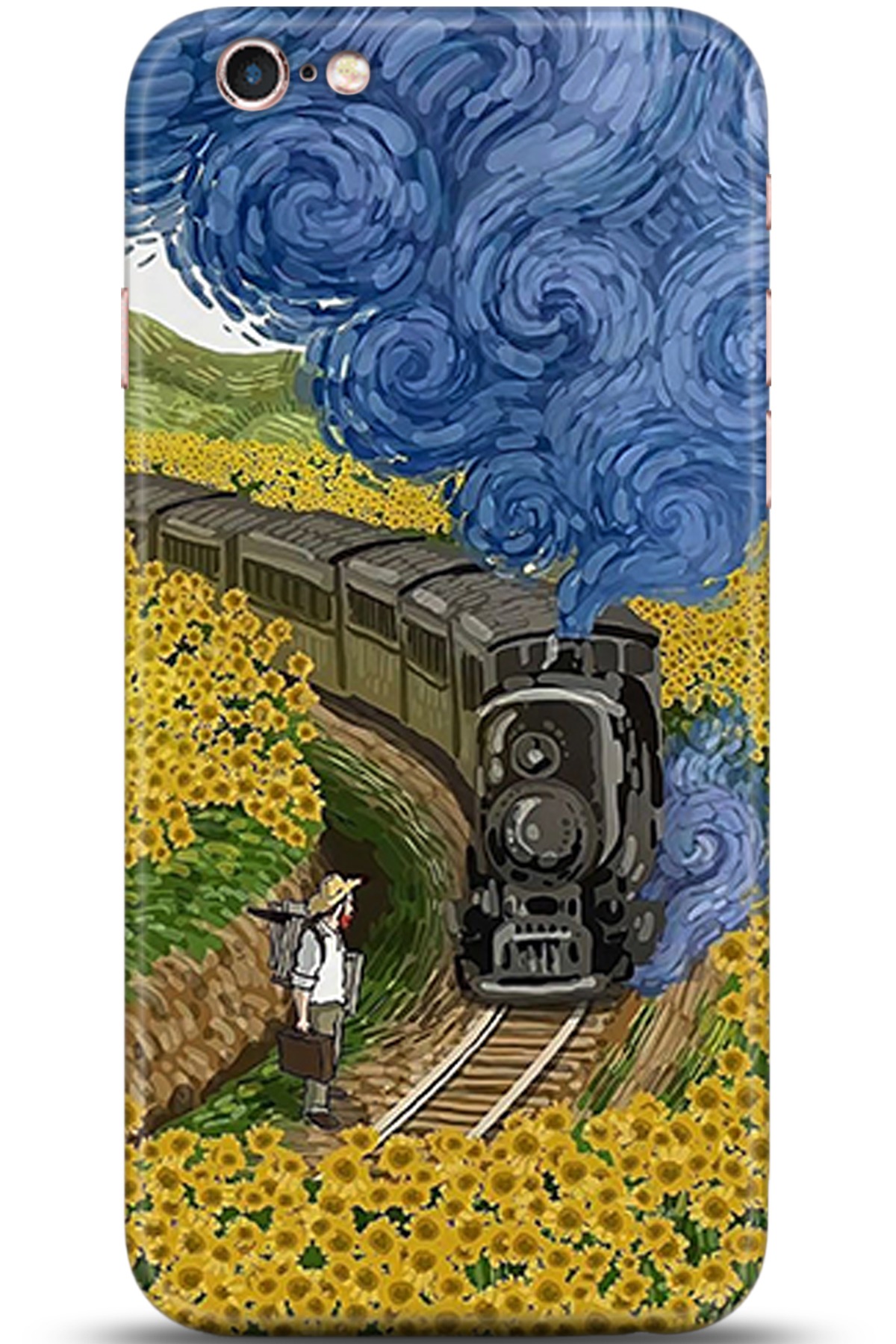 Apple iPhone 6S Plus Uyumlu Kılıf HD Baskılı Kılıf - Followed Institution 5344