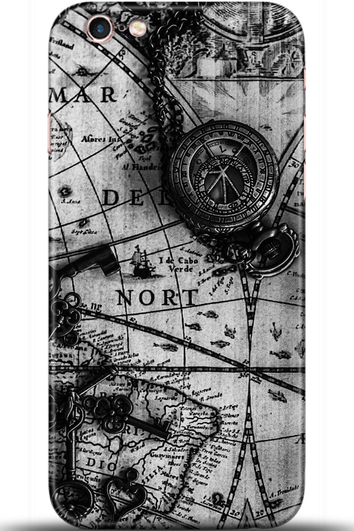 Apple iPhone 6S Plus Uyumlu Kılıf HD Baskılı Kılıf - Followed Institution 5381