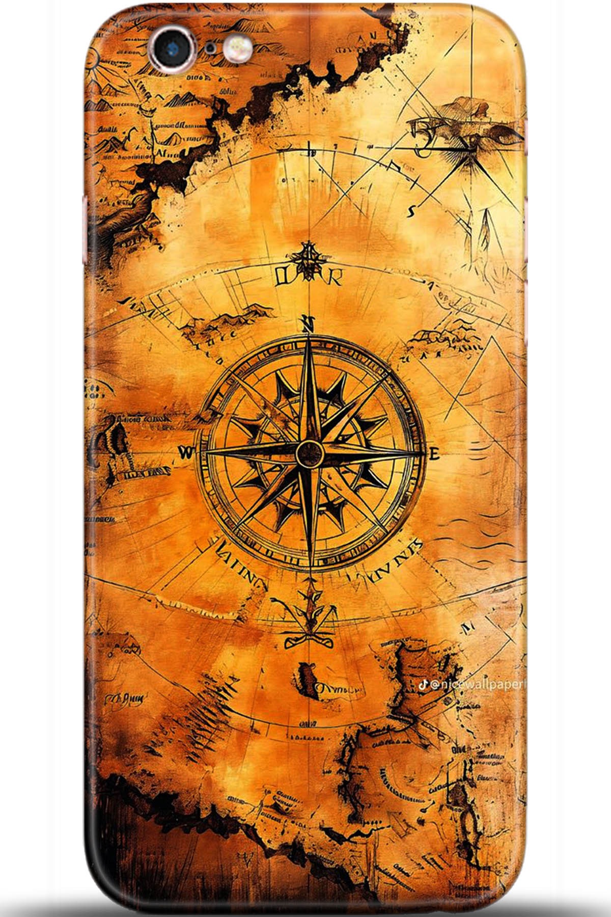 Apple iPhone 6S Plus Uyumlu Kılıf HD Baskılı Kılıf - Followed Institution 5383