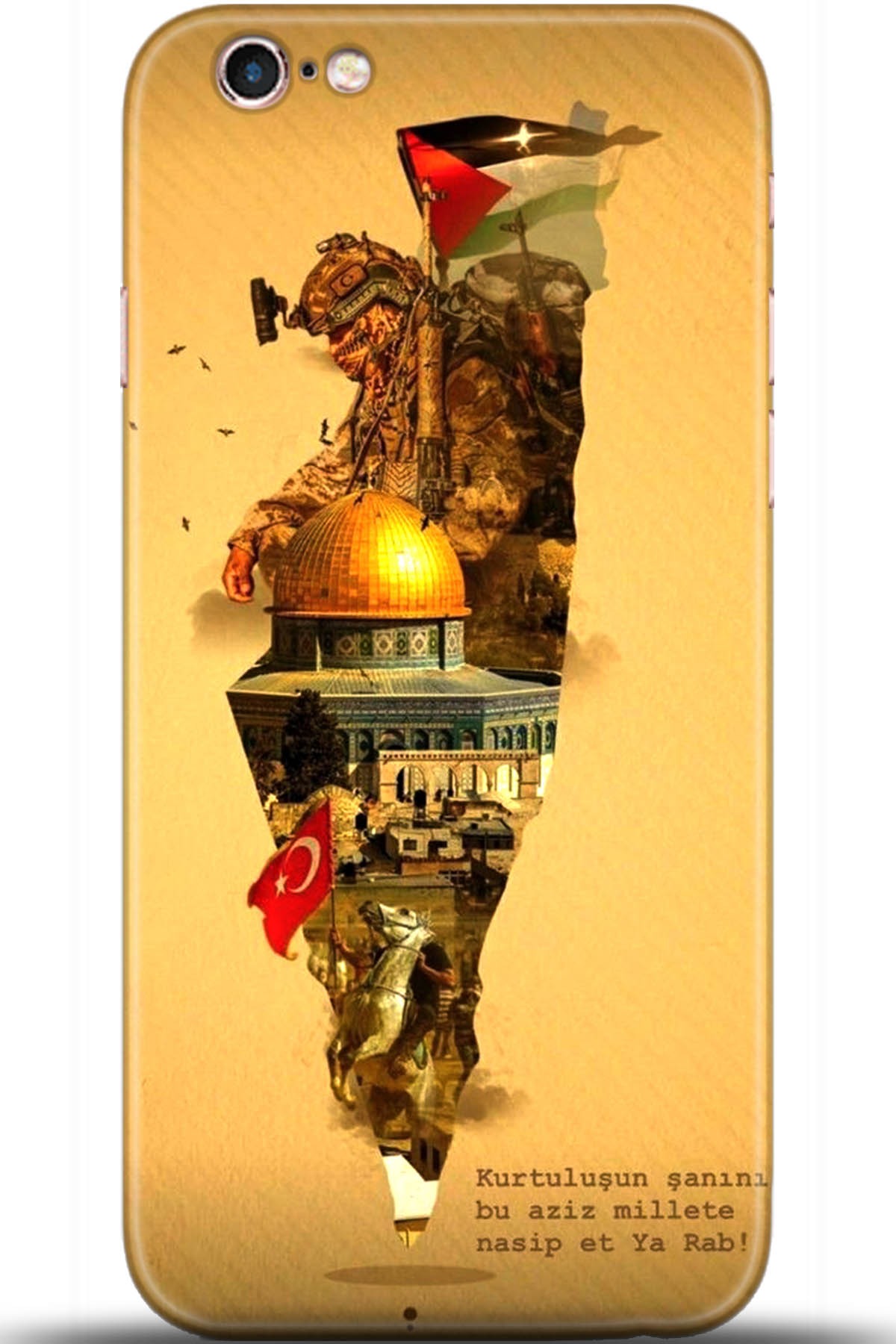 Apple iPhone 6S Plus Uyumlu Kılıf HD Baskılı Kılıf - Followed Institution 5611