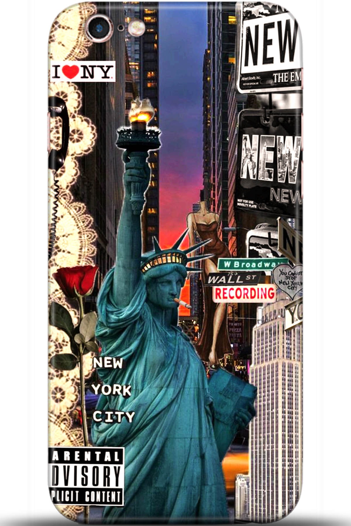 Apple iPhone 6S Plus Uyumlu Kılıf HD Baskılı Kılıf - Followed Institution 5618