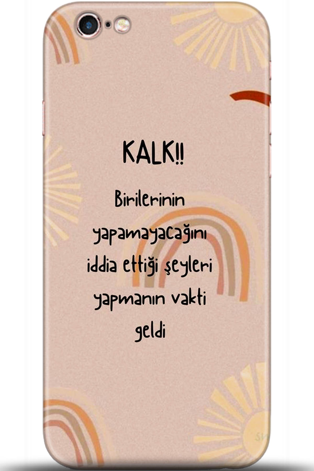 Apple iPhone 6S Plus Uyumlu Kılıf HD Baskılı Kılıf - Followed Institution 5688