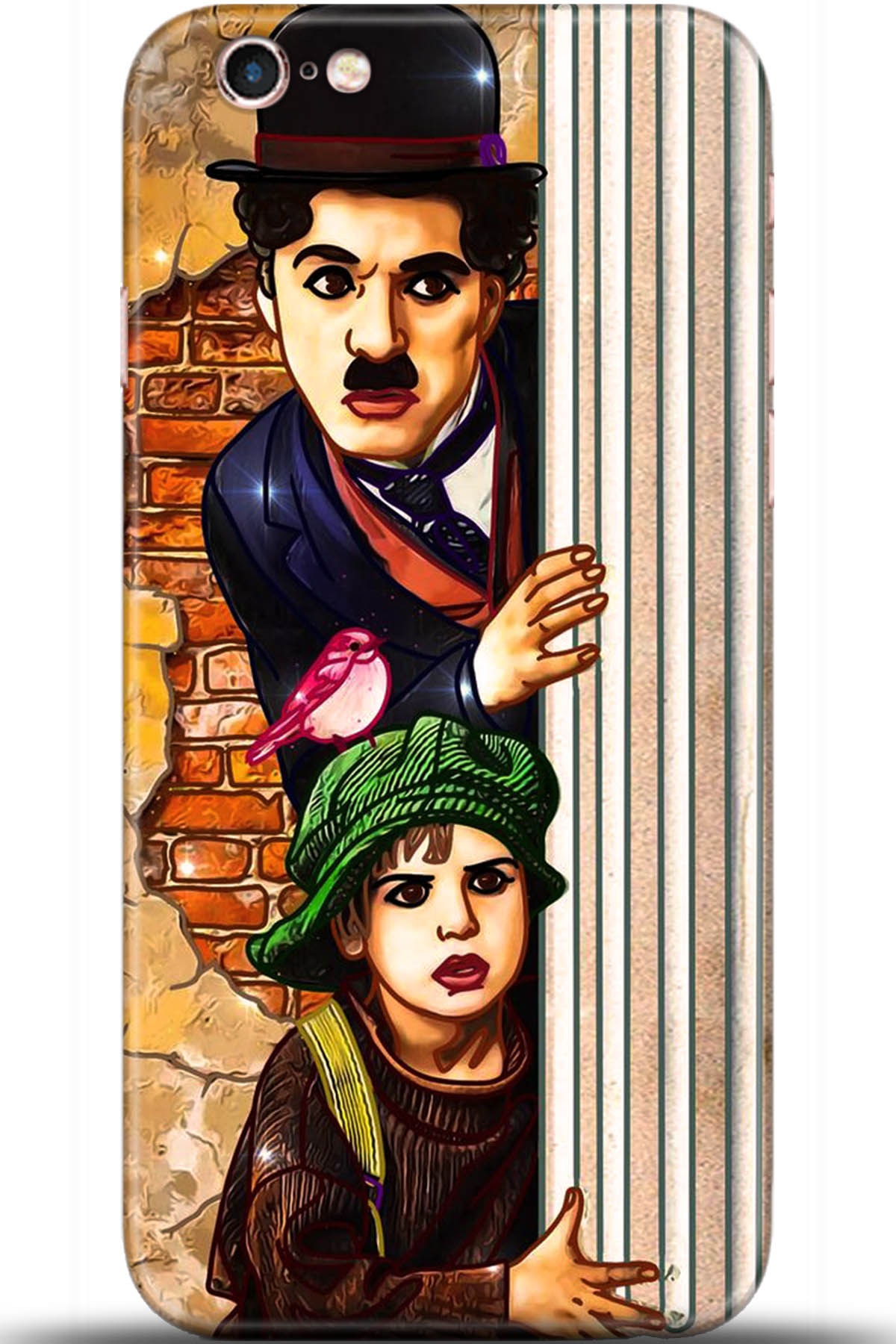 Apple iPhone 6S Plus Uyumlu Kılıf HD Baskılı Kılıf - Followed Institution 5694