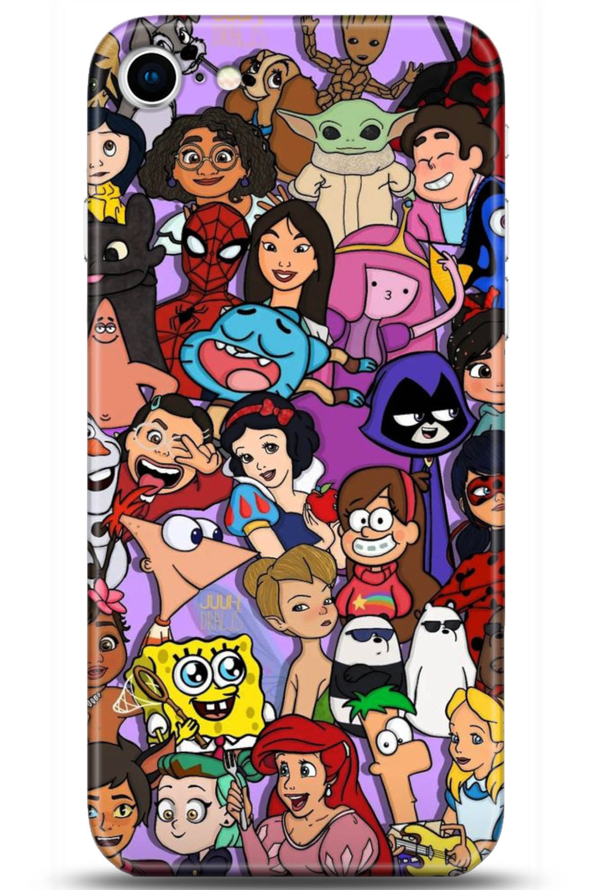 Apple iPhone 7 Uyumlu Kılıf HD Baskılı Kılıf - Followed Institution 5168