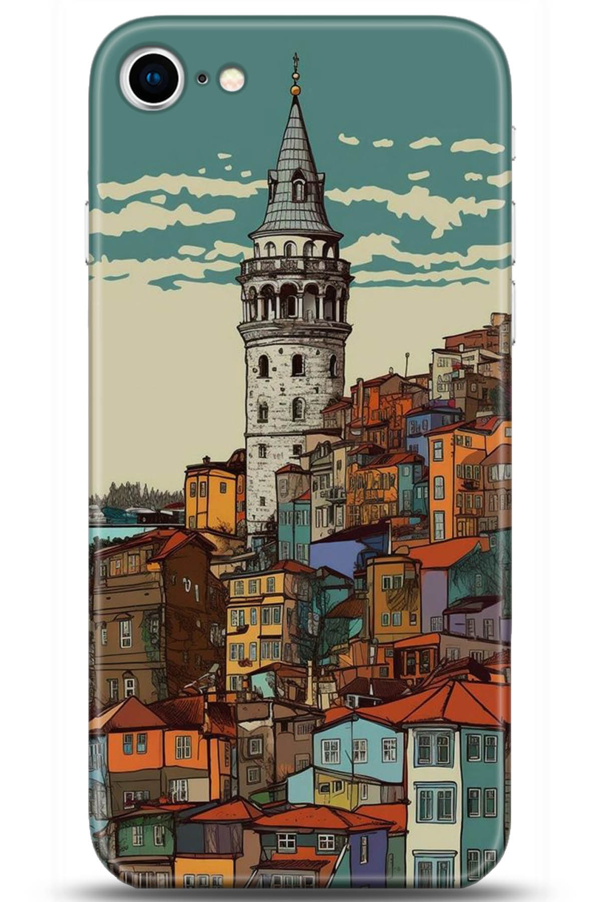 Apple iPhone 7 Uyumlu Kılıf HD Baskılı Kılıf - Followed Institution 5199