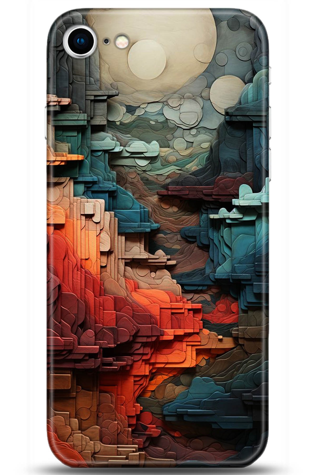 Apple iPhone 7 Uyumlu Kılıf HD Baskılı Kılıf - Followed Institution 5218