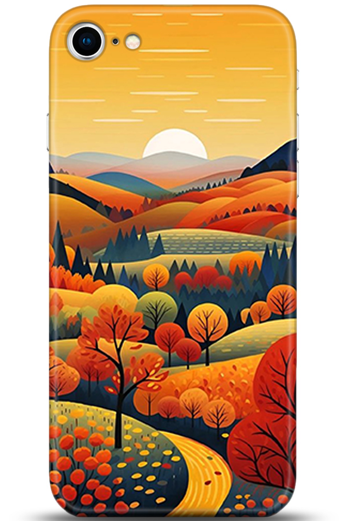 Apple iPhone 7 Uyumlu Kılıf HD Baskılı Kılıf - Followed Institution 5356