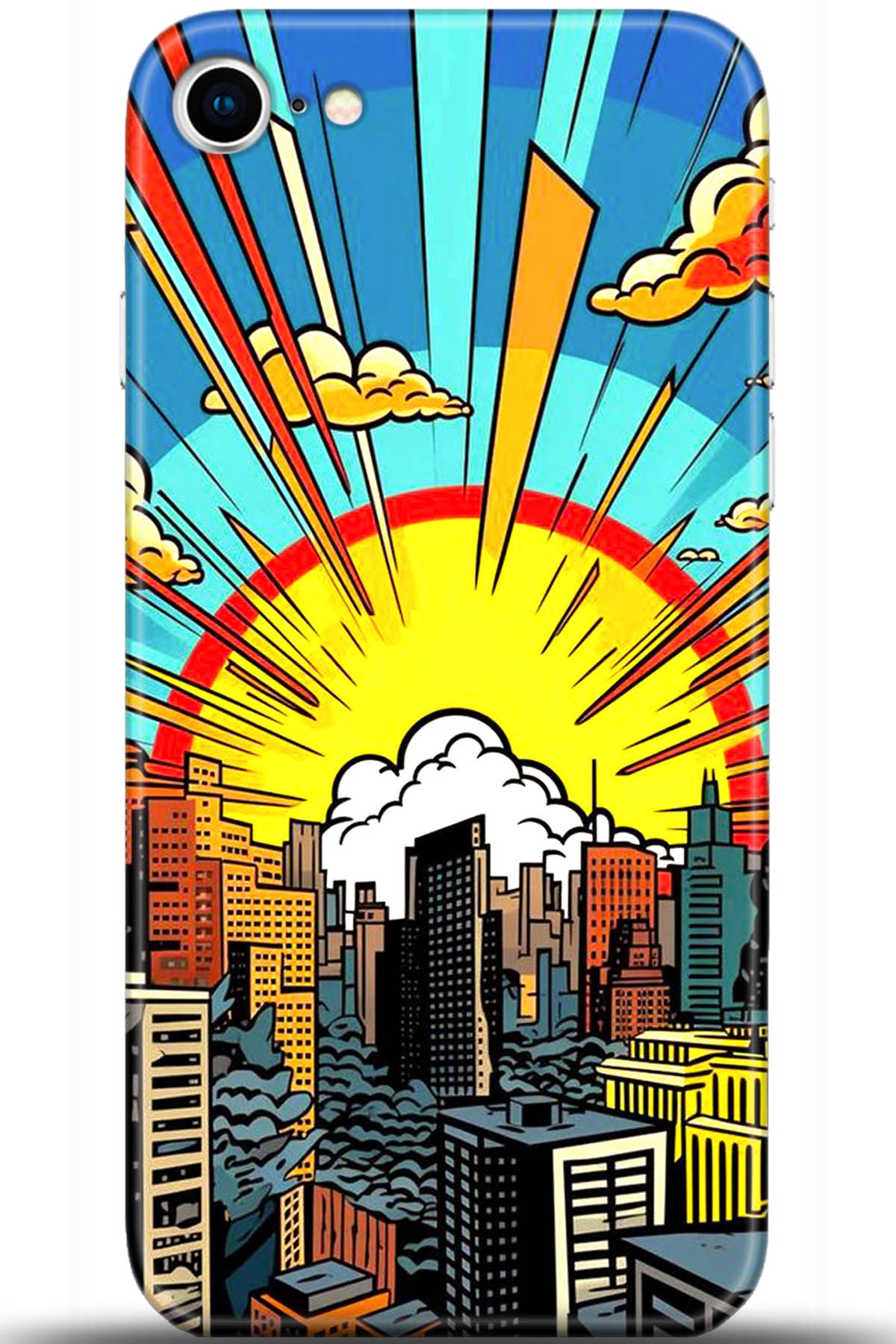 Apple iPhone 7 Uyumlu Kılıf HD Baskılı Kılıf - Followed Institution 5571