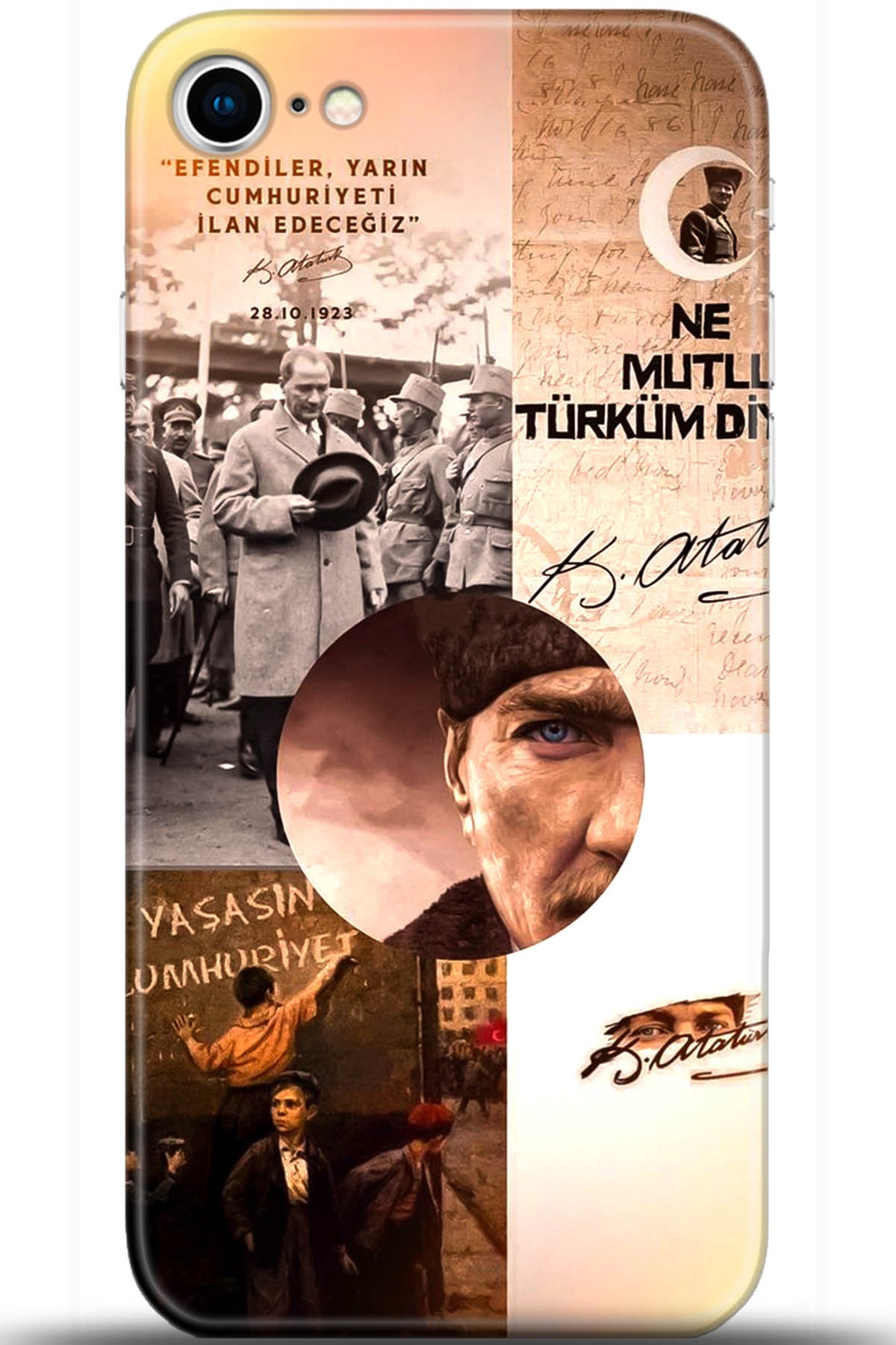 Apple iPhone 7 Uyumlu Kılıf HD Baskılı Kılıf - Followed Institution 5675