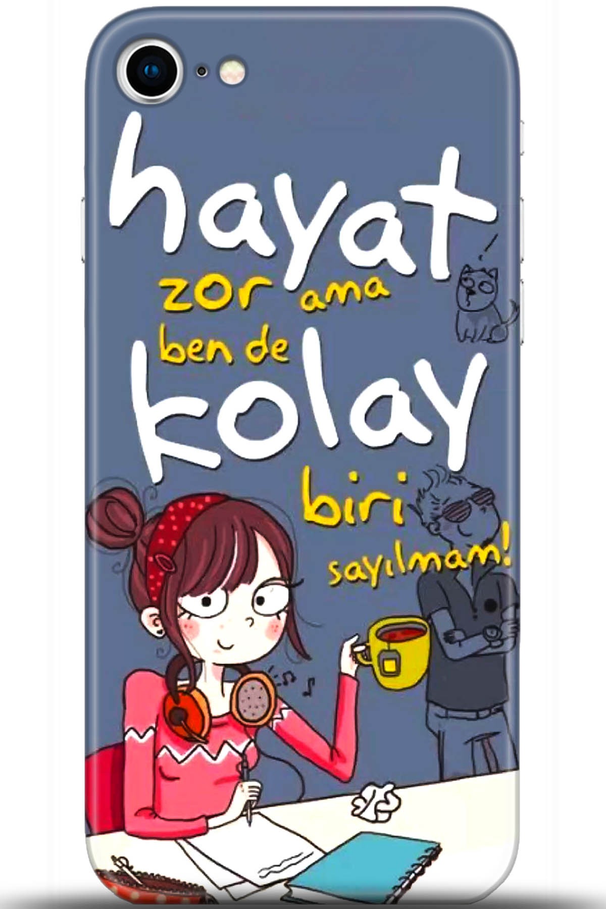 Apple iPhone 7 Uyumlu Kılıf HD Baskılı Kılıf - Followed Institution 5686